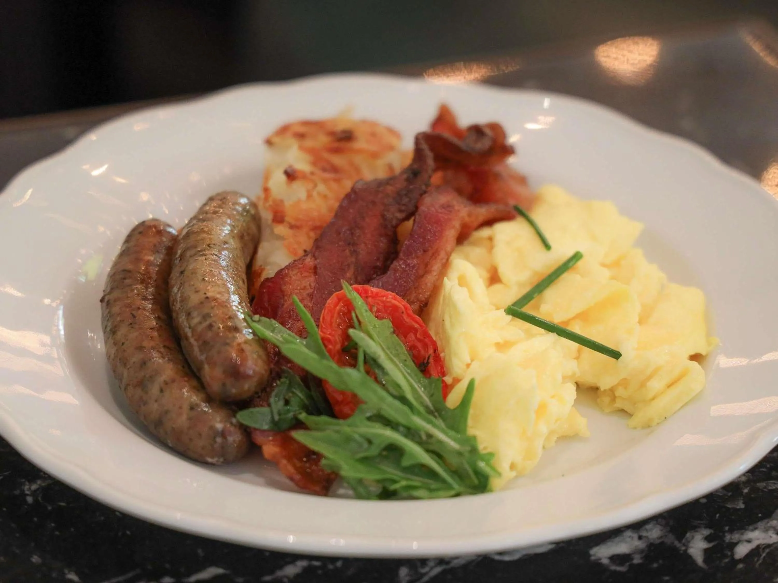 Breakfast in Fairmont Olympic Hotel