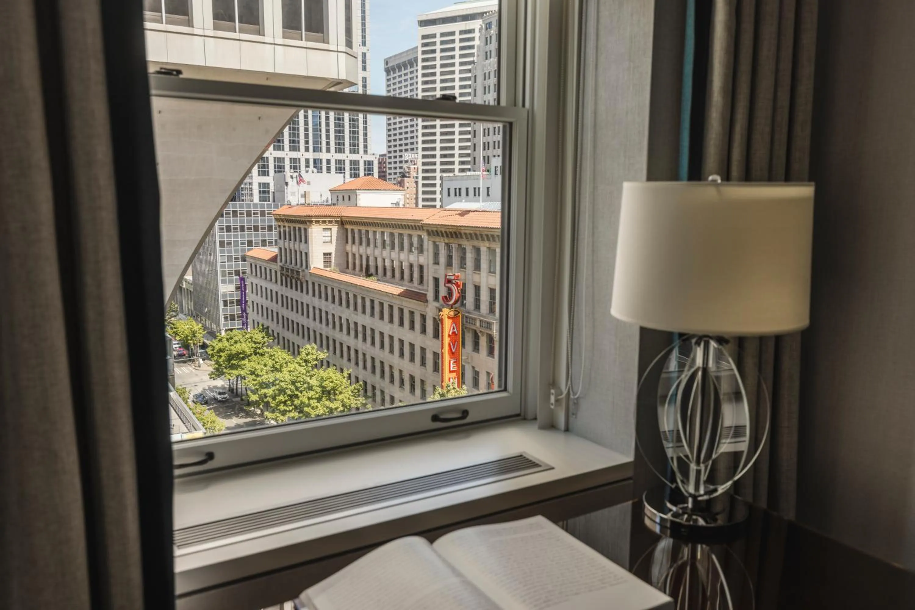 View (from property/room) in Fairmont Olympic Hotel