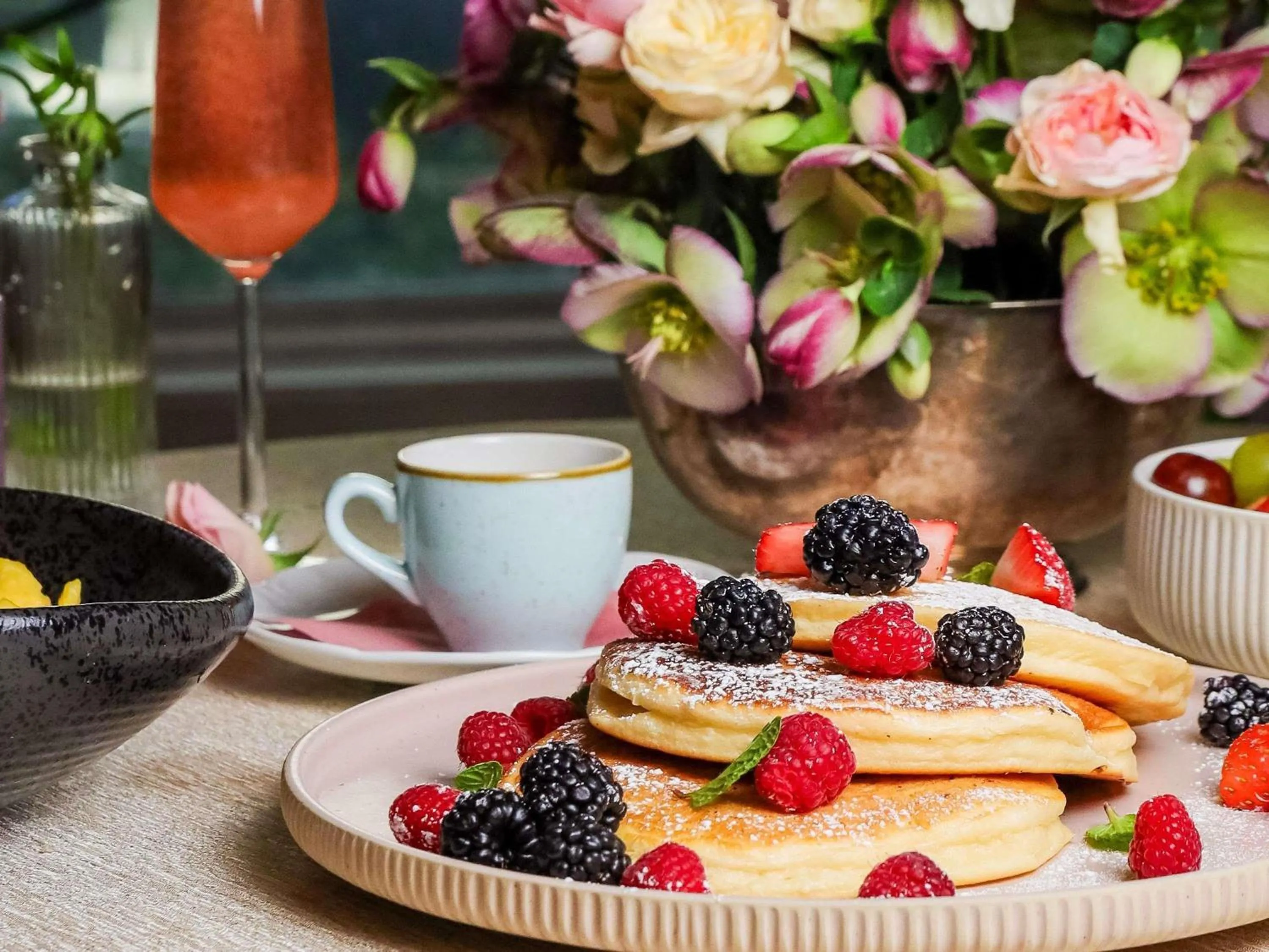 Breakfast in Fairmont Olympic Hotel