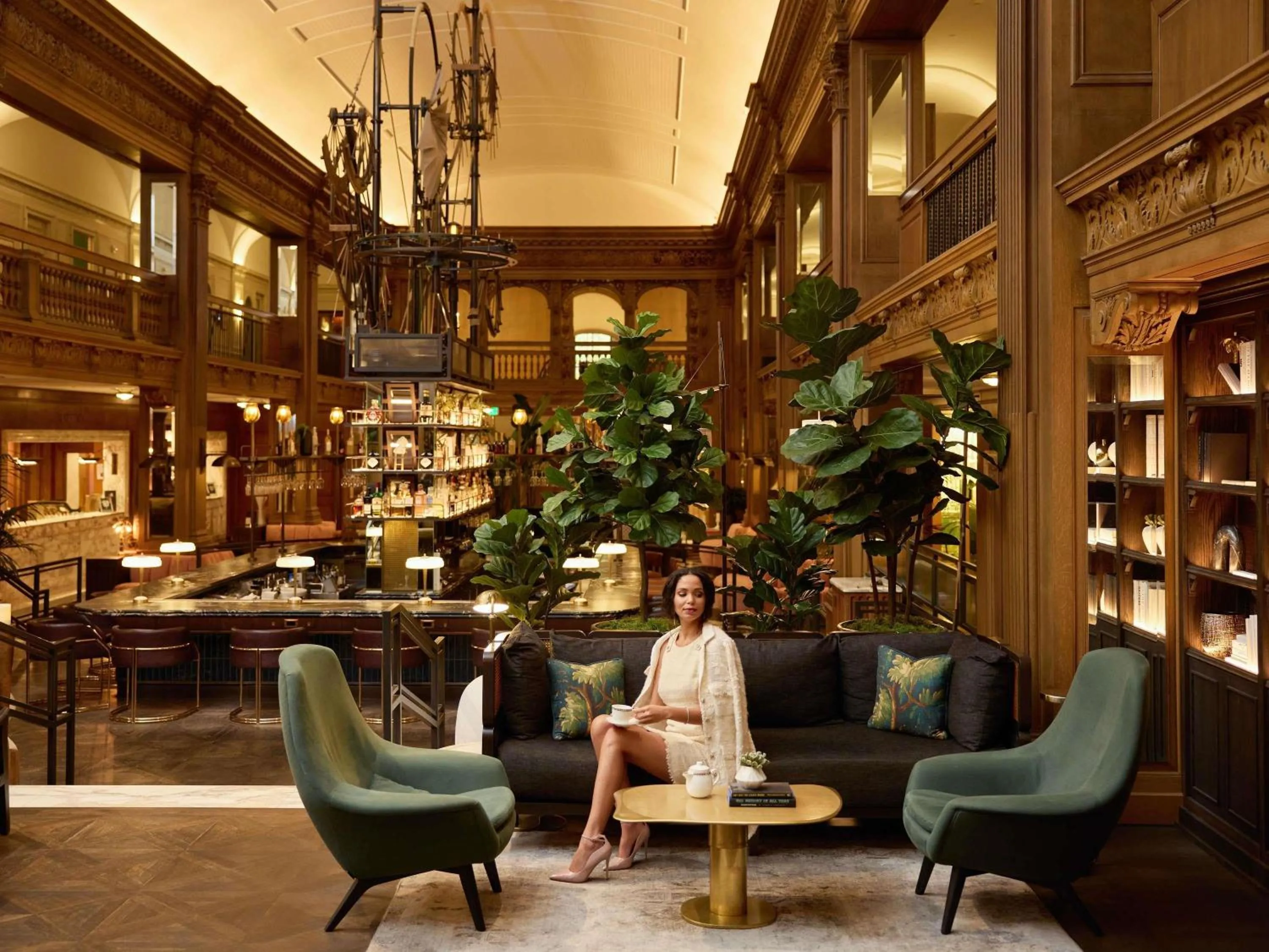 Restaurant/places to eat in Fairmont Olympic Hotel