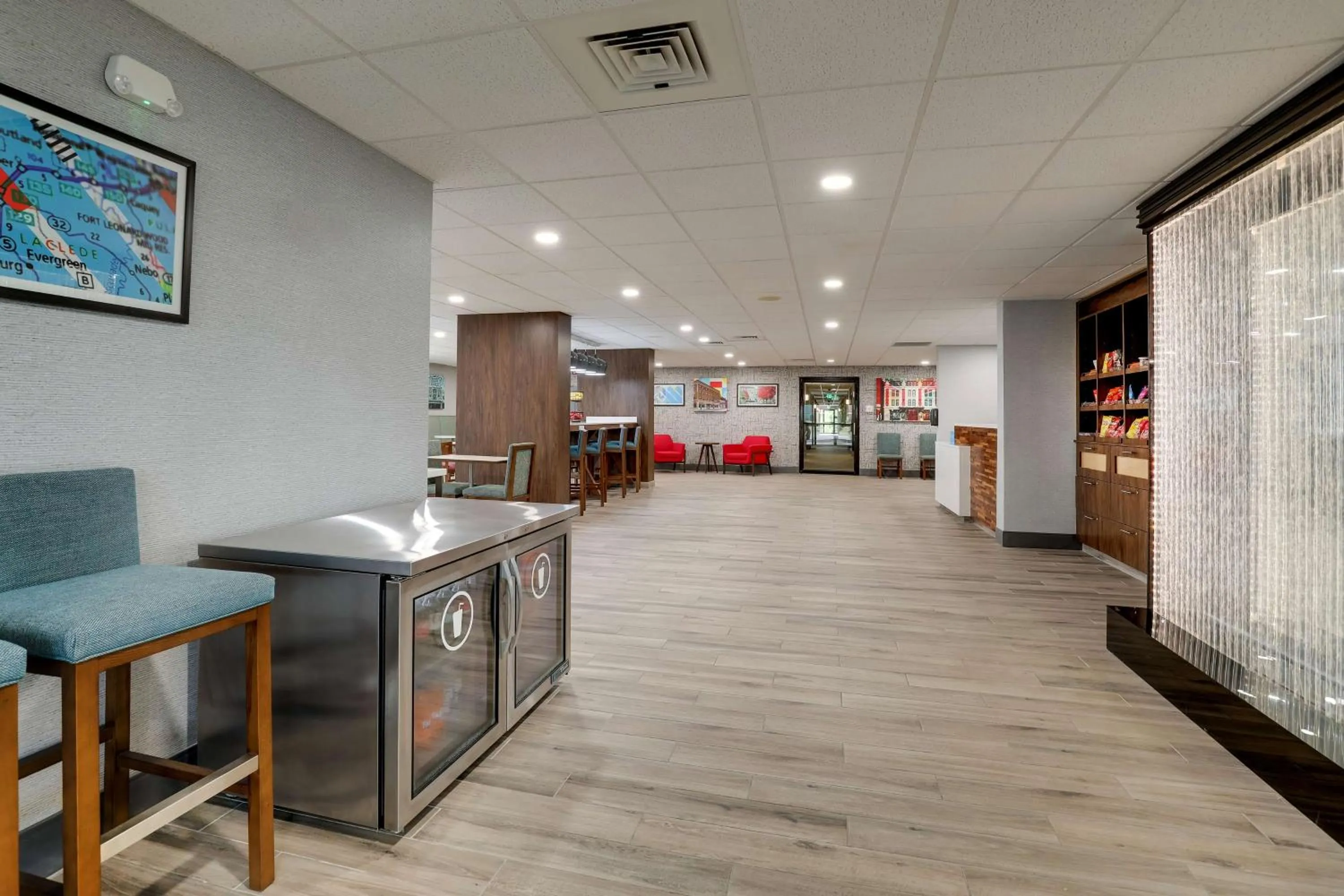 Lobby or reception in Hampton Inn Lebanon