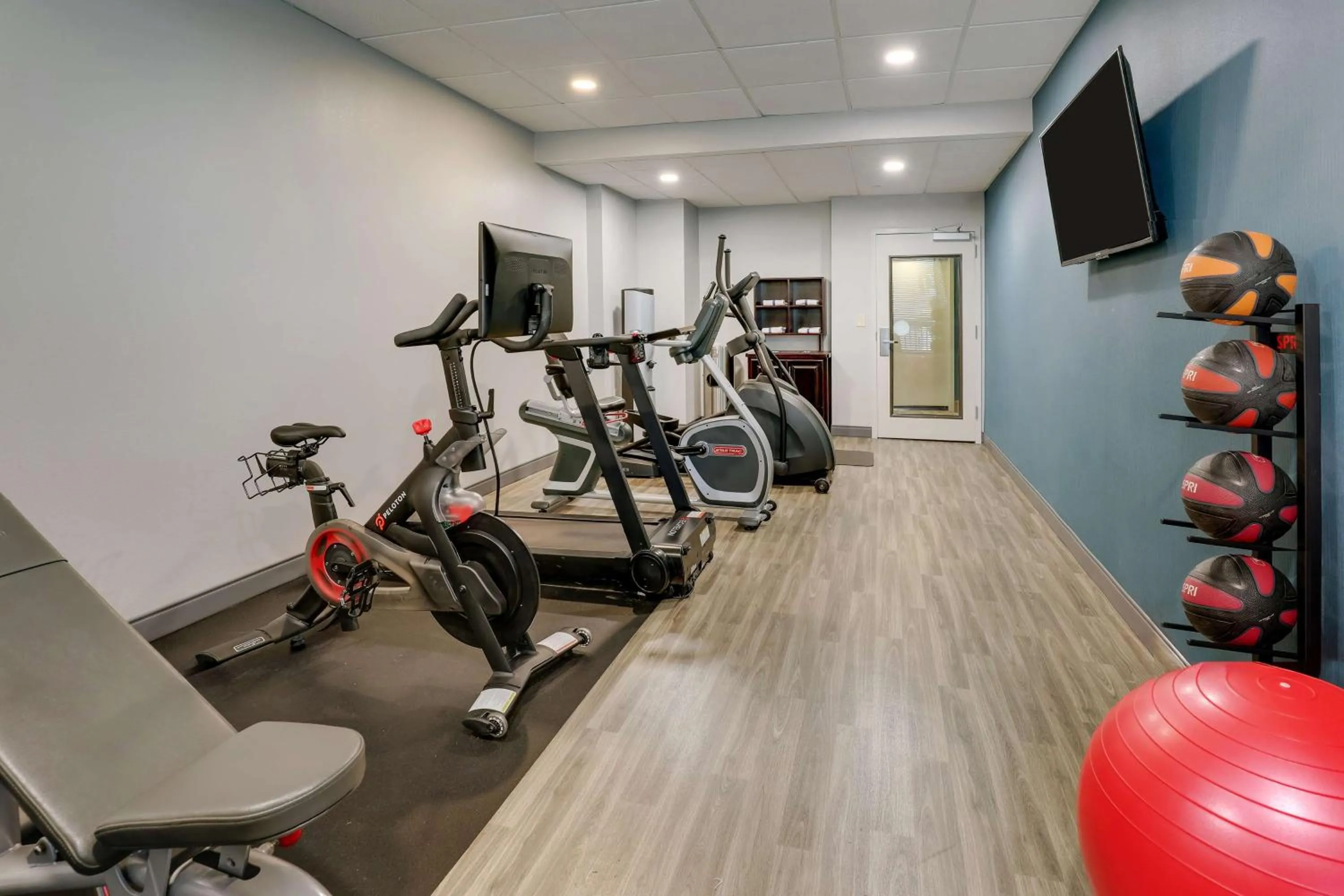 Fitness centre/facilities in Hampton Inn Lebanon