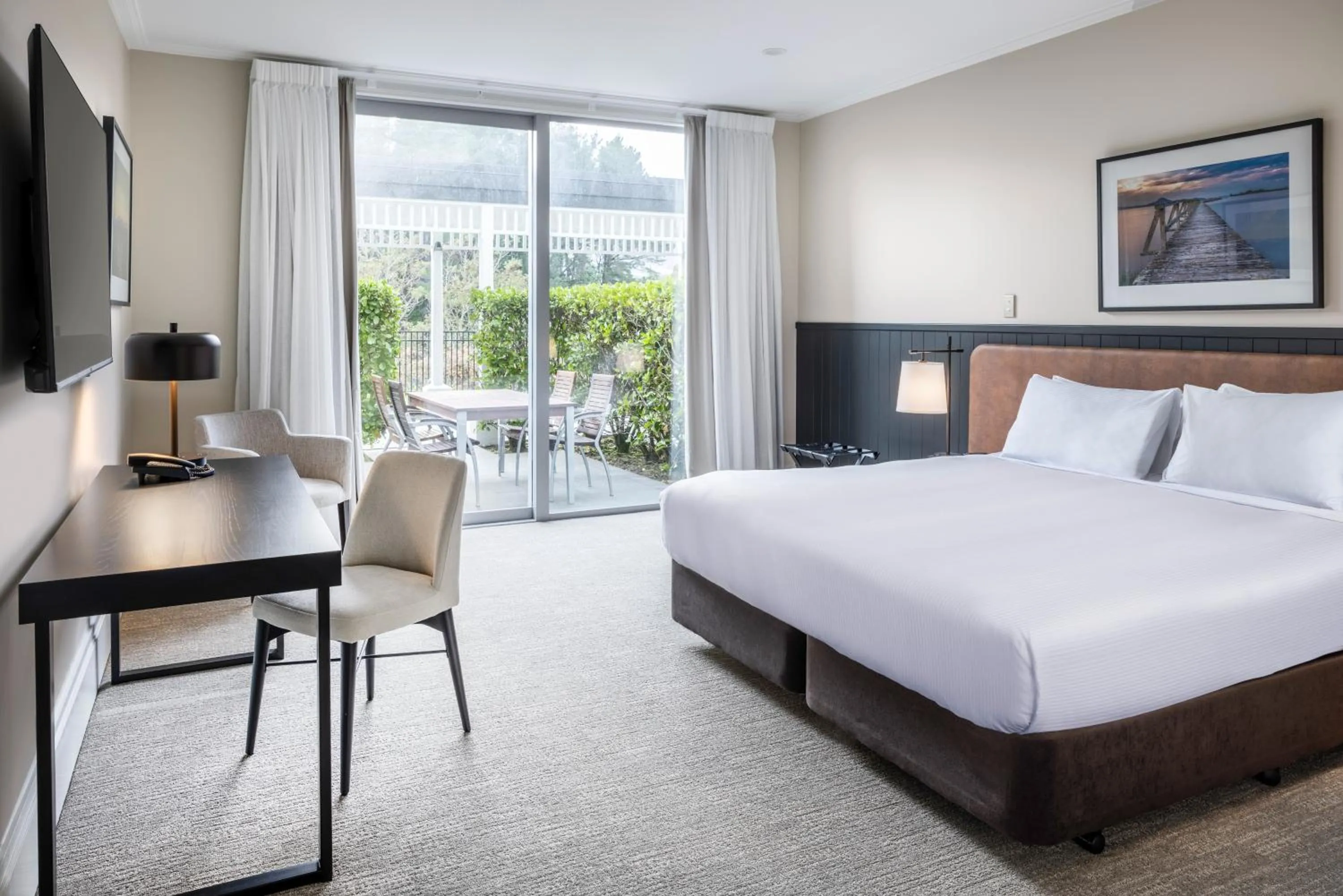 Bed in Hilton Lake Taupo