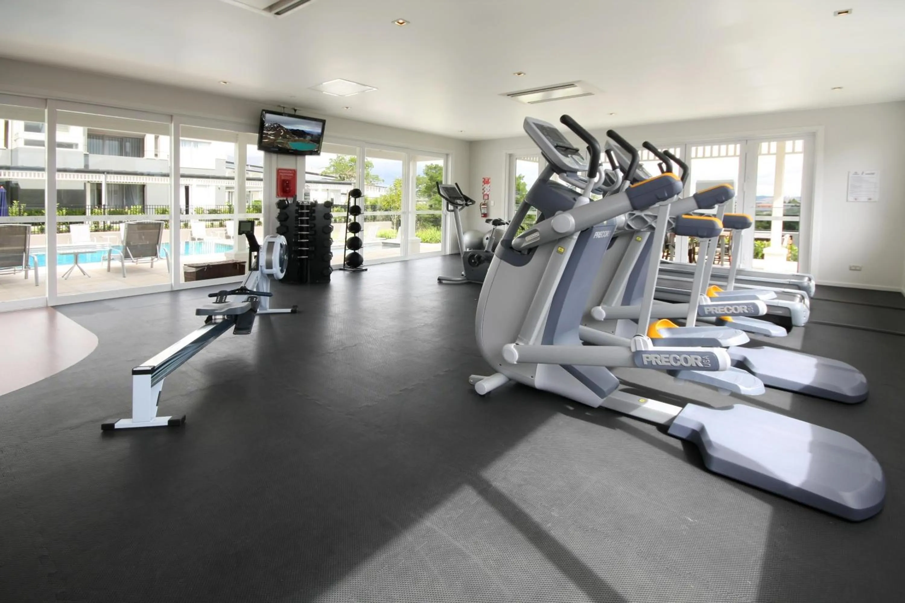 Fitness centre/facilities in Hilton Lake Taupo