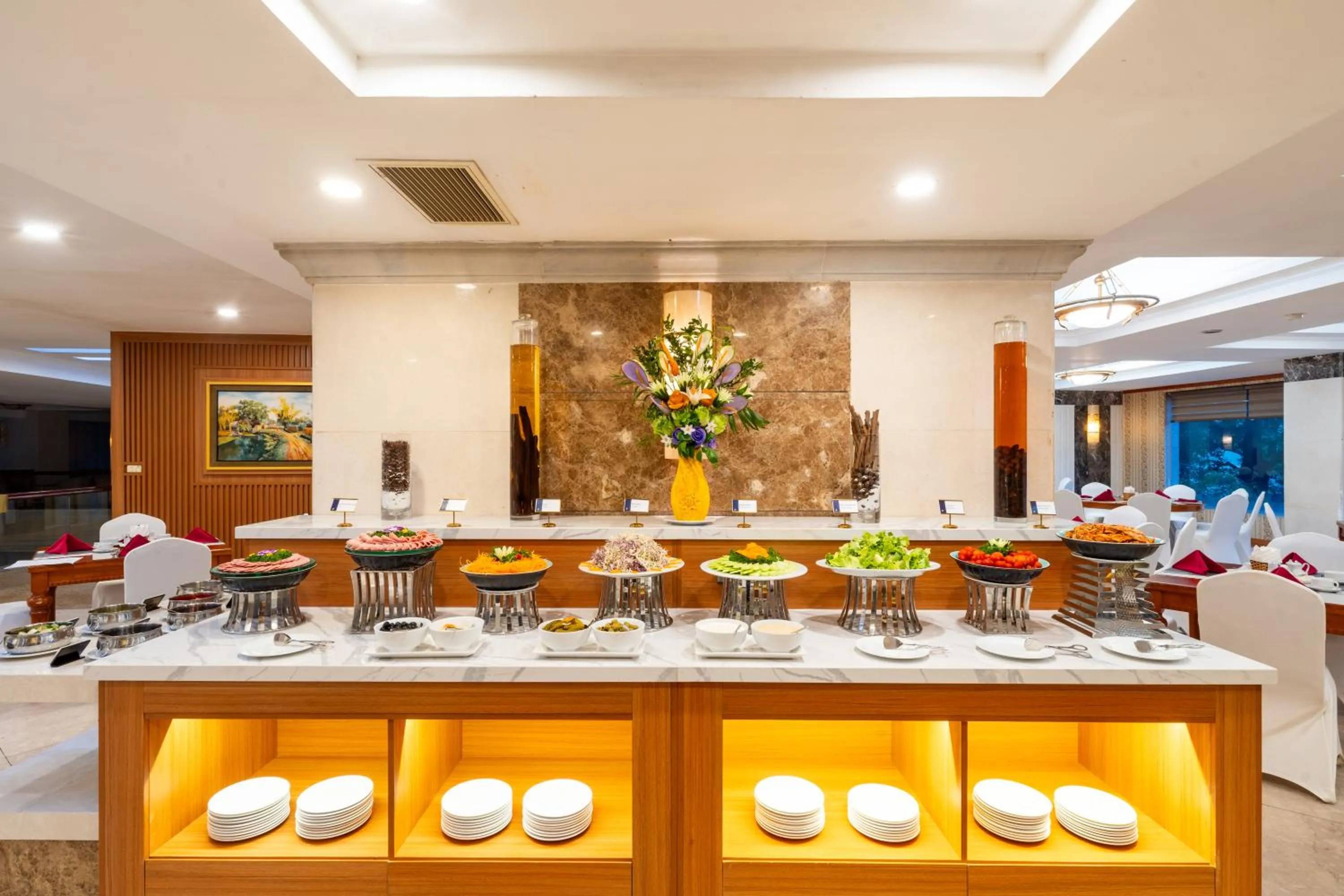 Breakfast in Muong Thanh Grand Hanoi Hotel