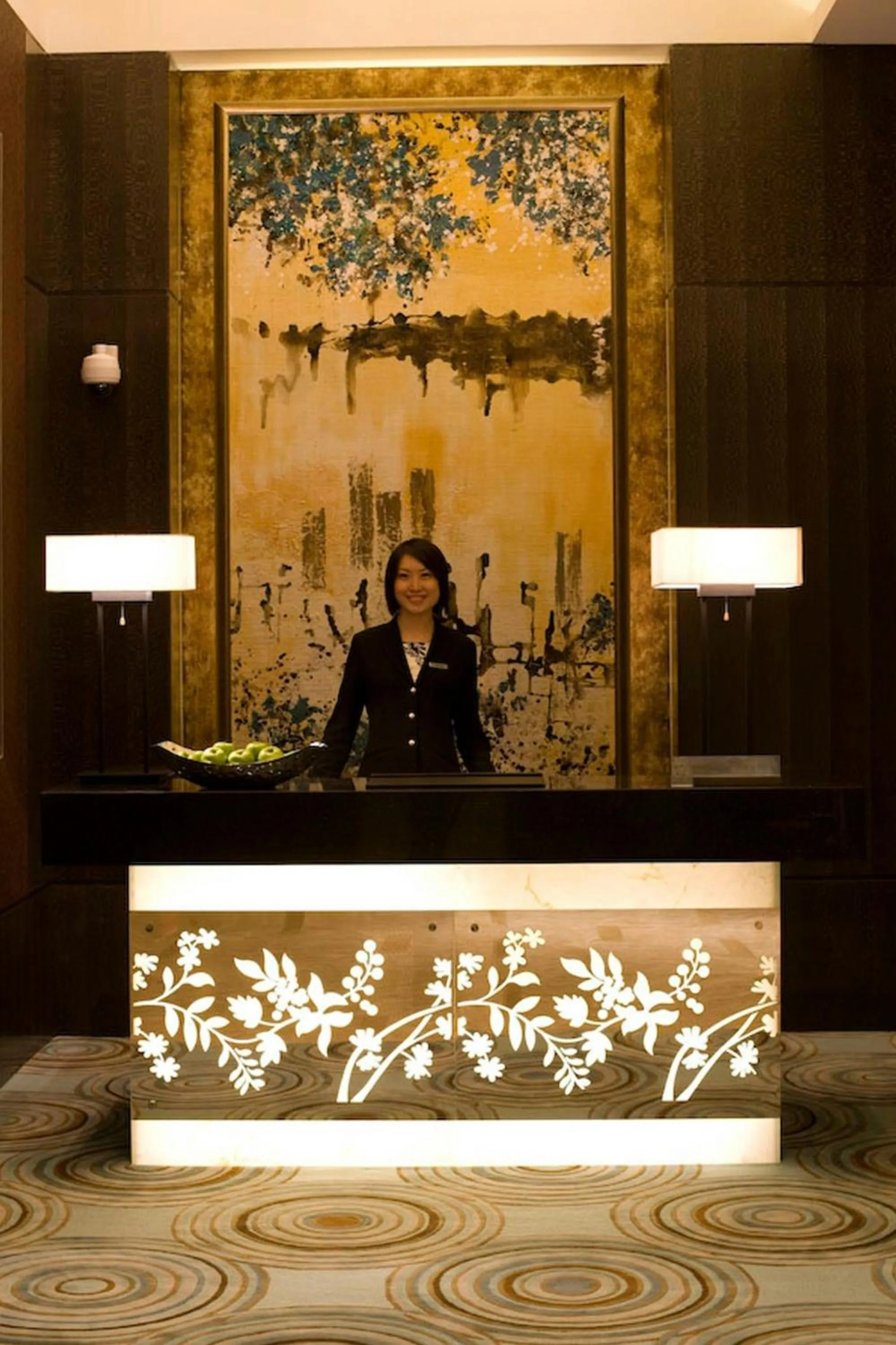 Lobby or reception in Courtyard By Marriott Shanghai Xujiahui