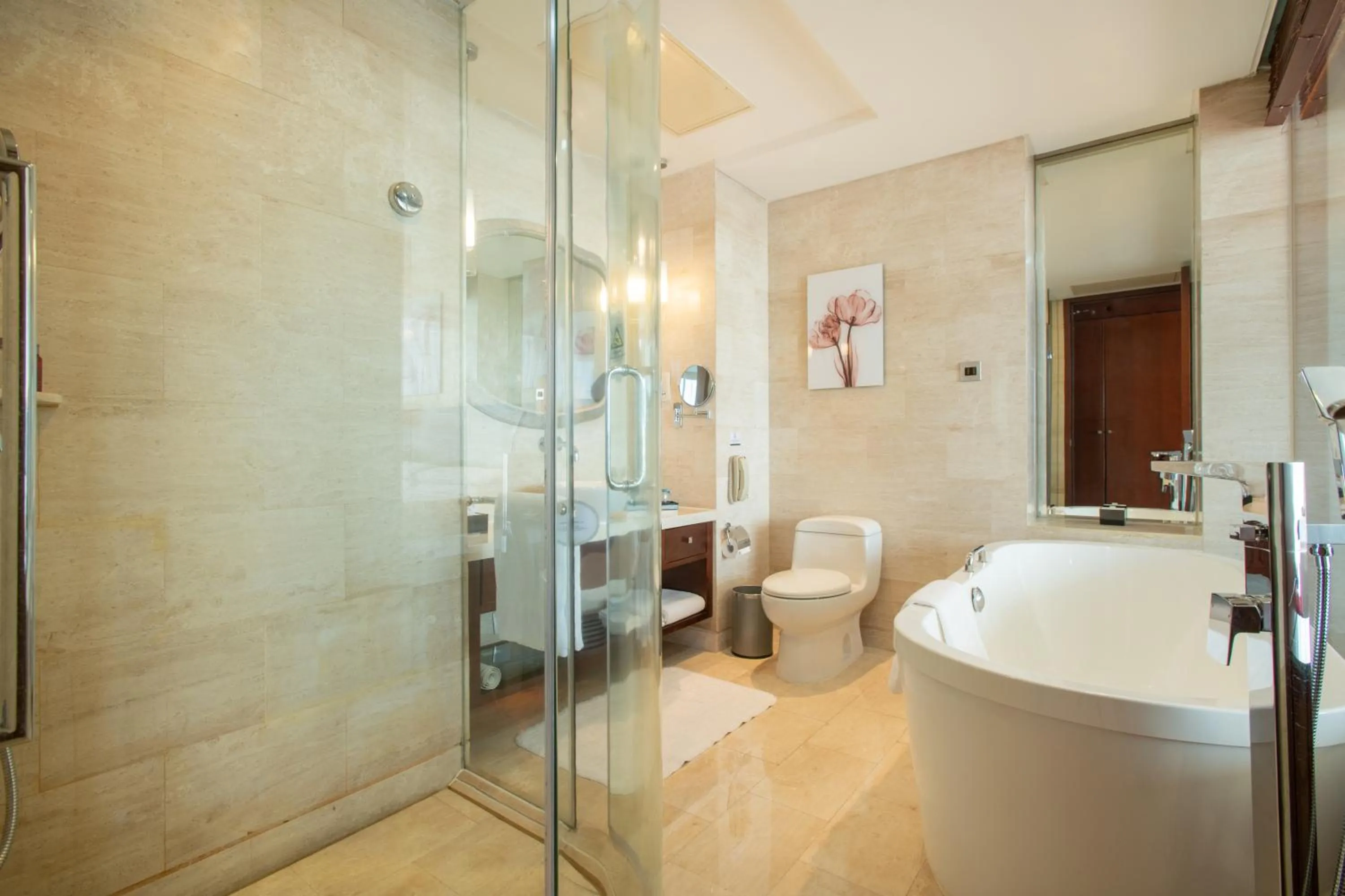 Toilet in Beijing Marriott Hotel Northeast