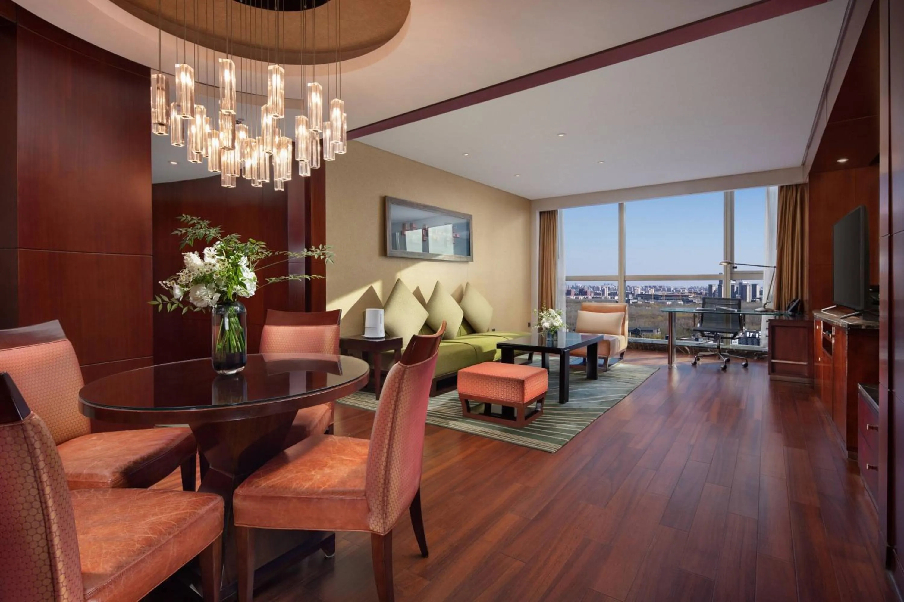 Lounge or bar in Beijing Marriott Hotel Northeast