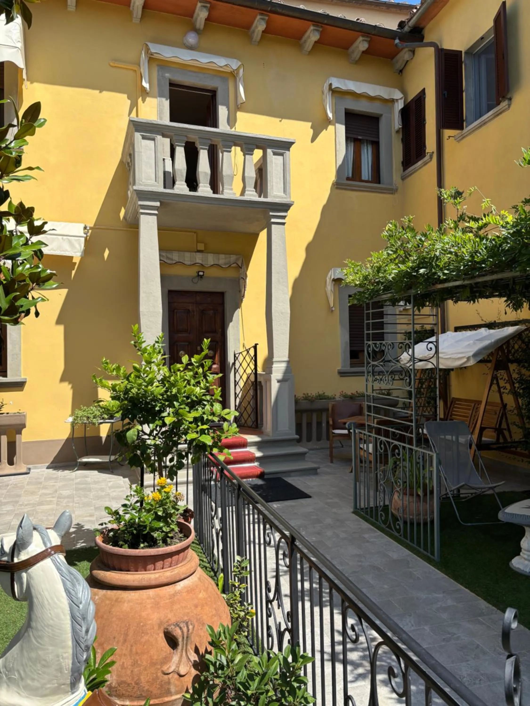 Garden in B&B Il Castello