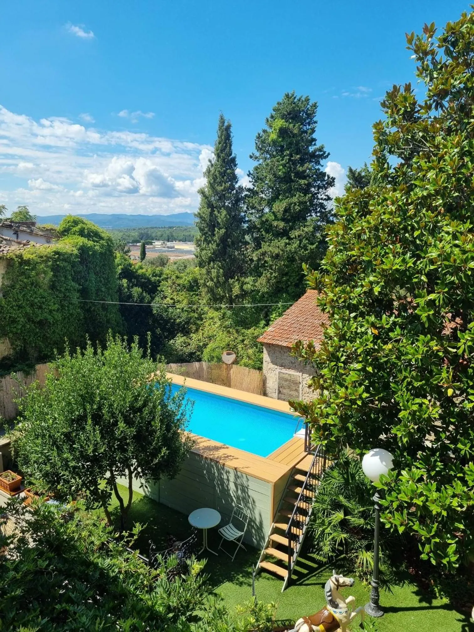 Swimming pool in B&B Il Castello