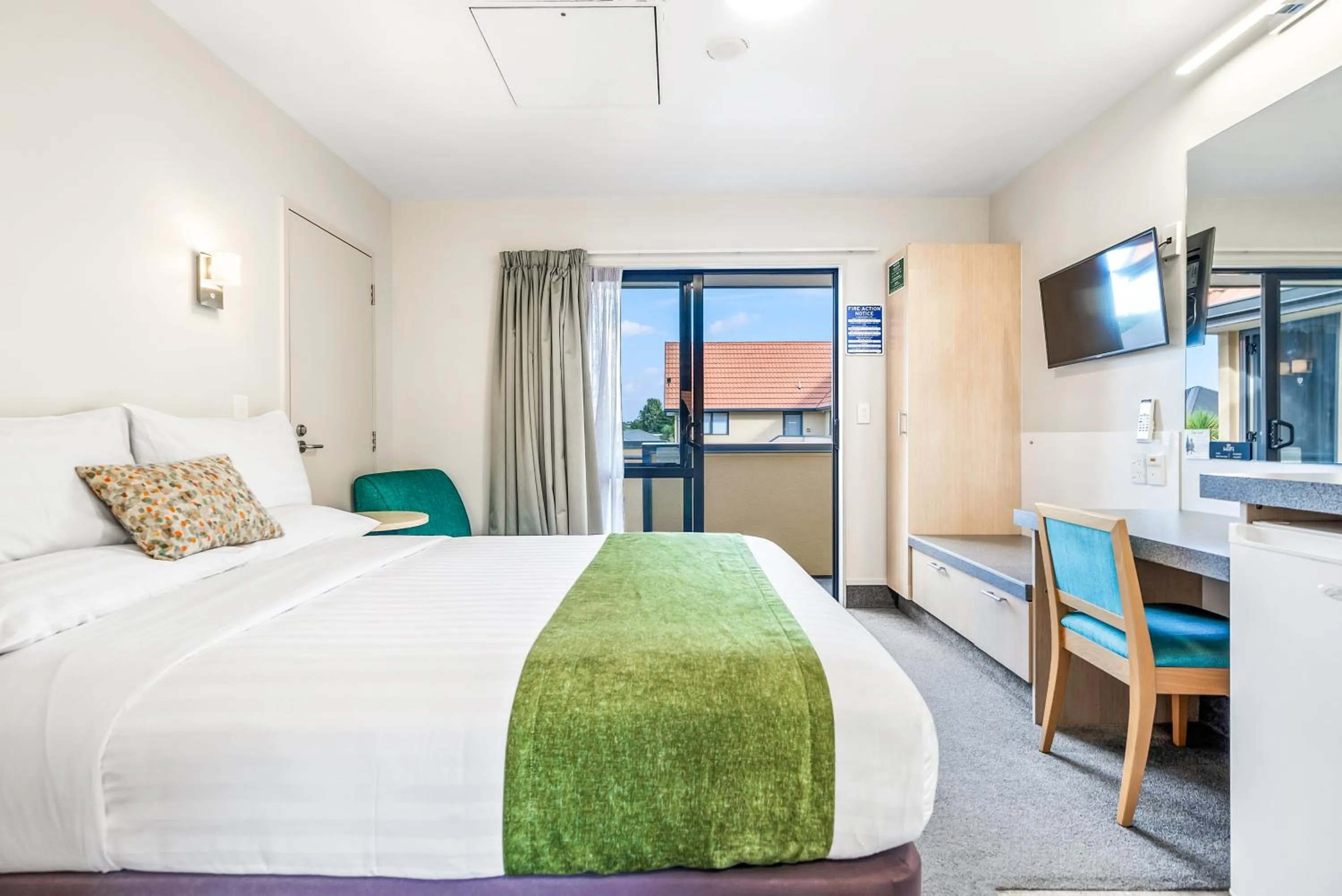 Bedroom, Bed in Bella Vista Motel Whangarei