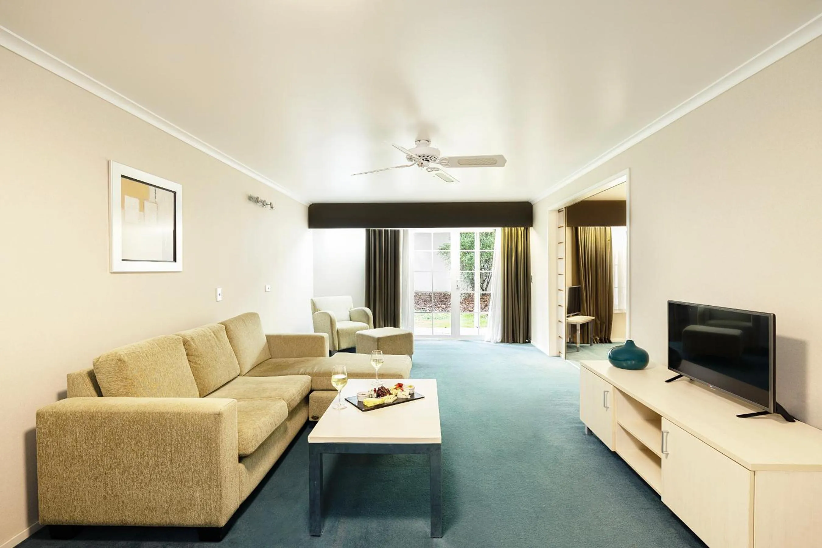 Living room in Wairakei Resort Taupo