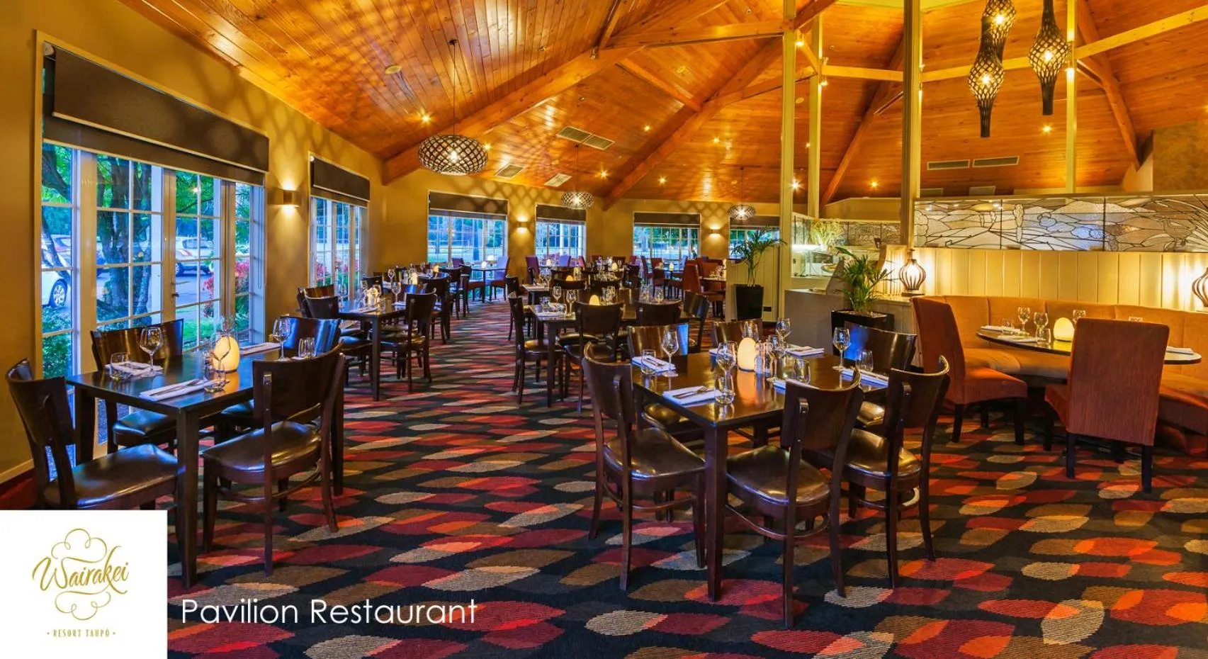 Restaurant/places to eat in Wairakei Resort Taupo
