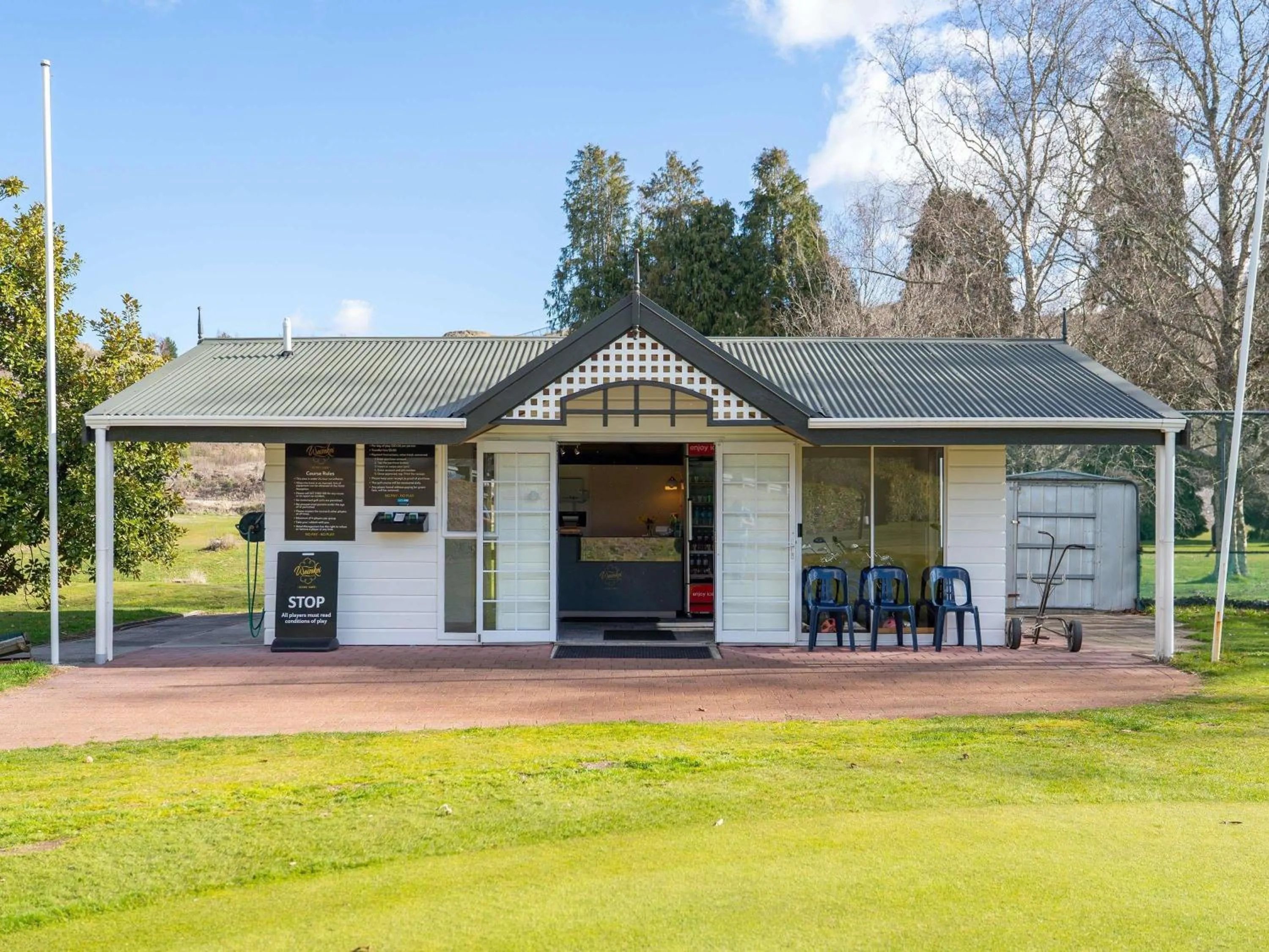 Golfcourse in Wairakei Resort Taupo