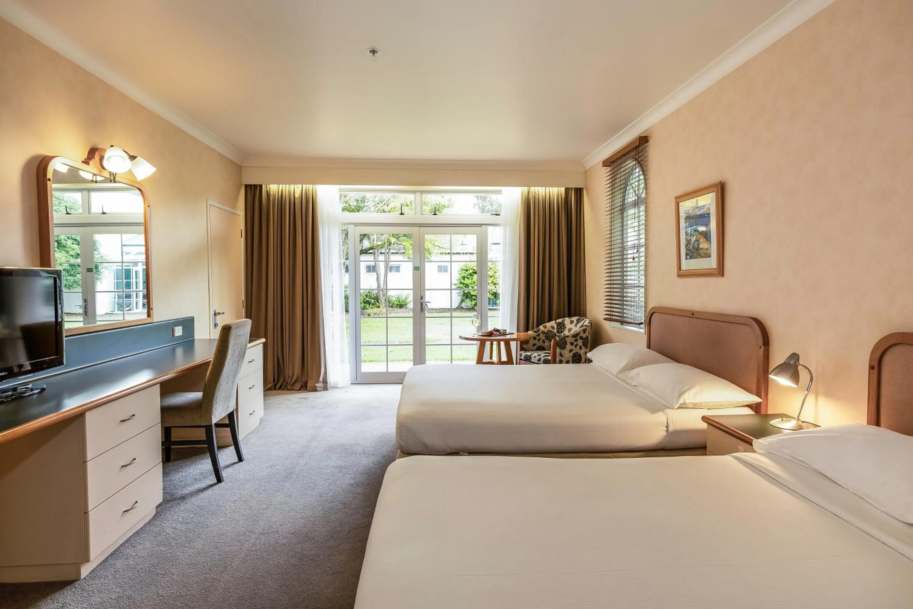 Bed in Wairakei Resort Taupo