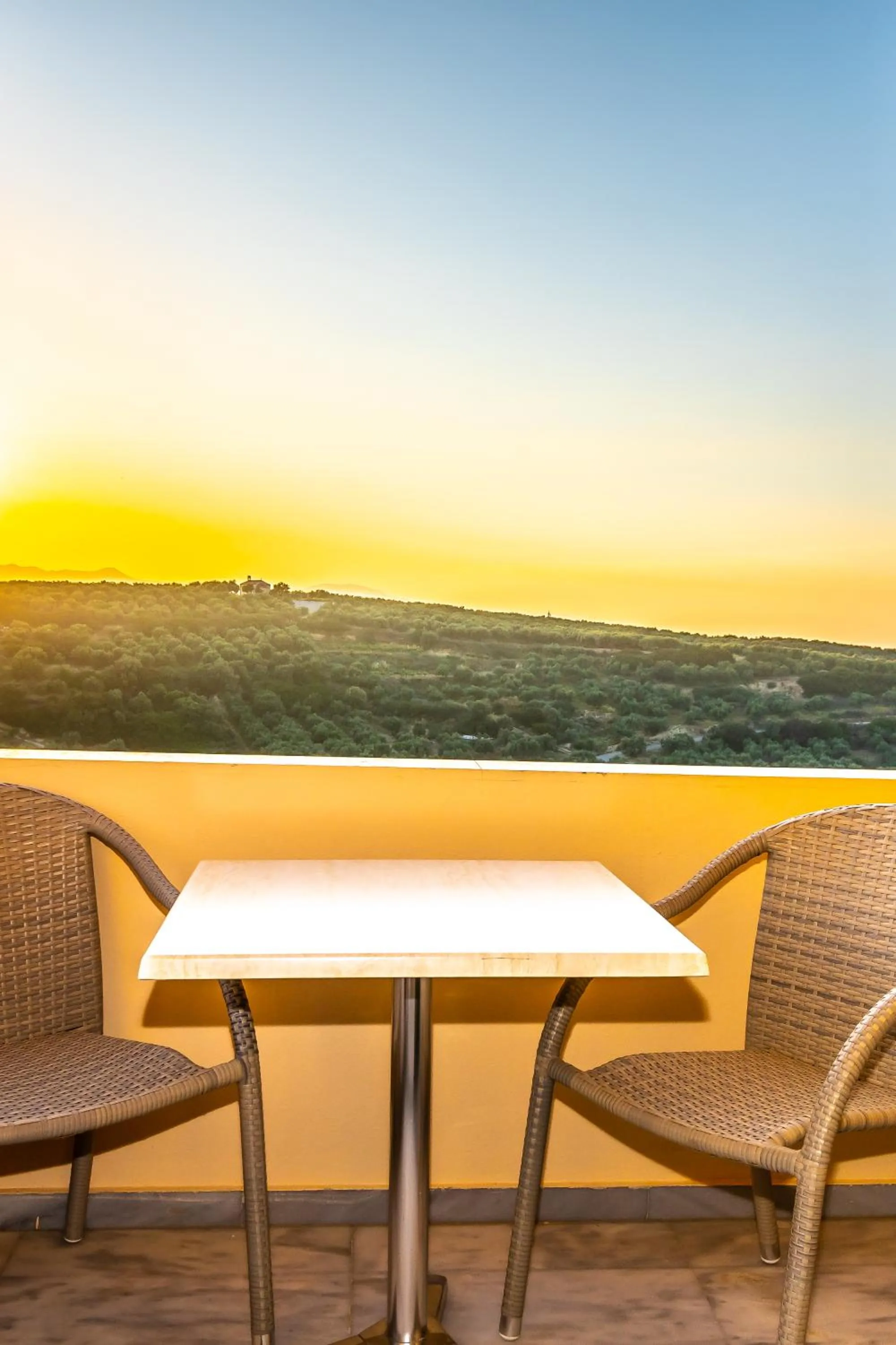 Patio in Orestis Hotel Sea View Apartments