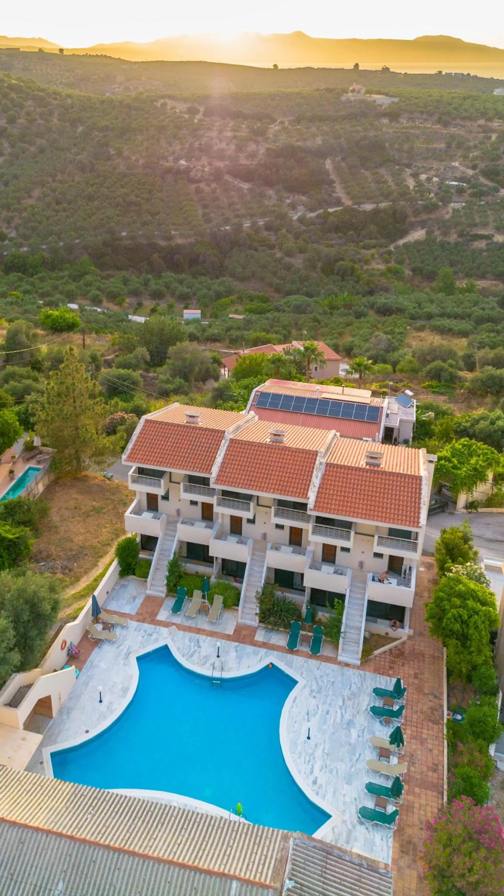 Property building in Orestis Hotel Sea View Apartments