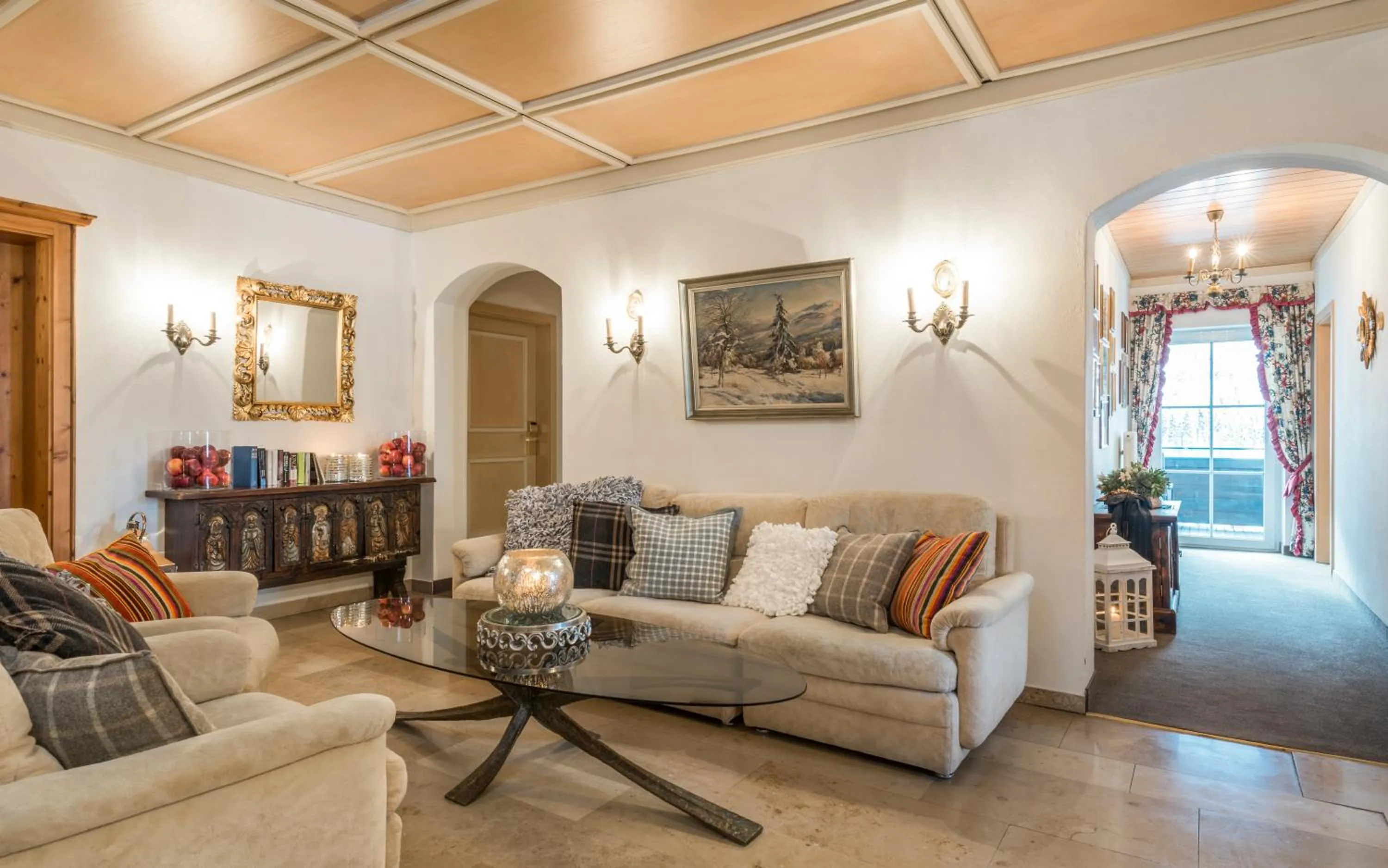 Living room in eva,GARDEN