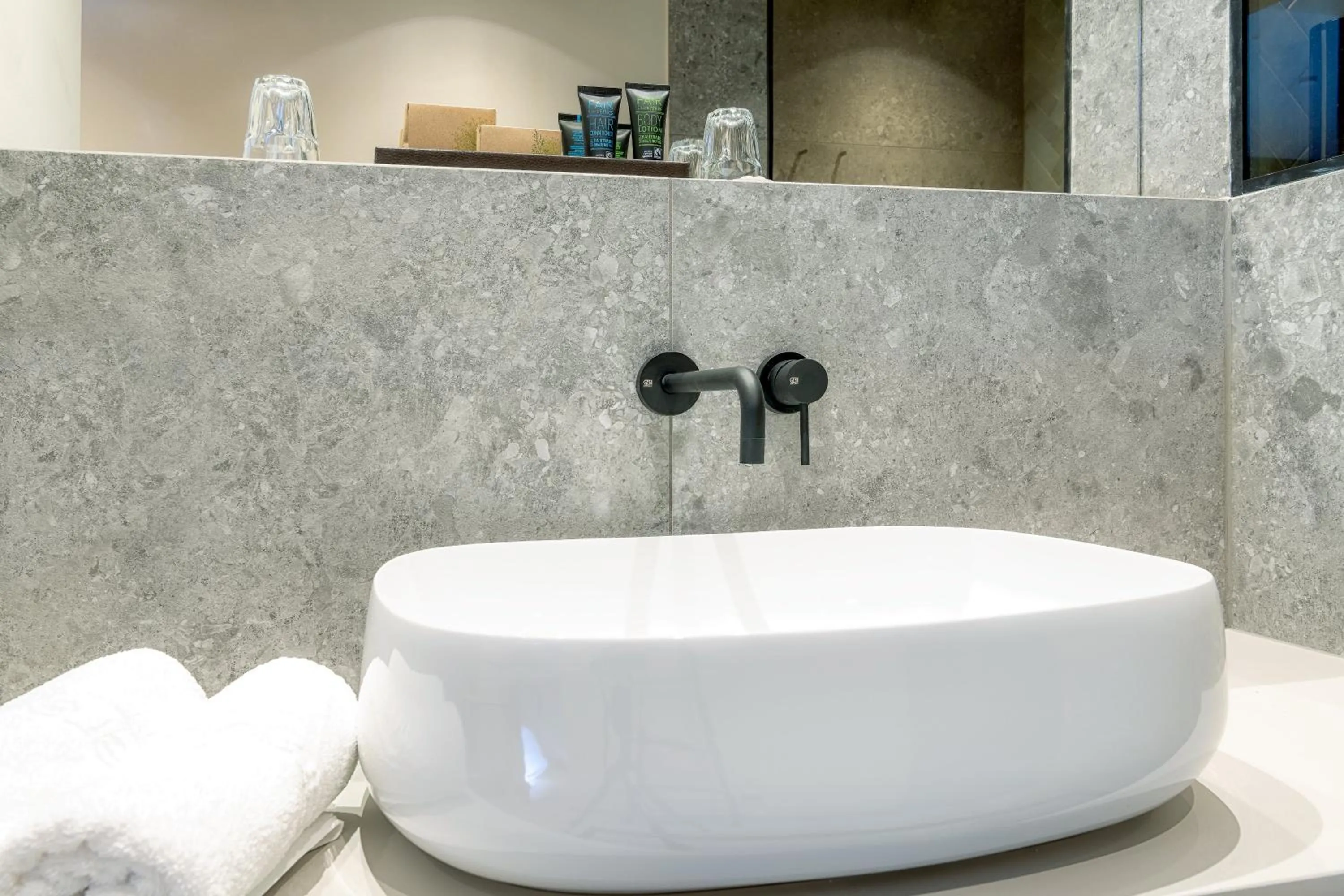 Bathroom in eva,GARDEN