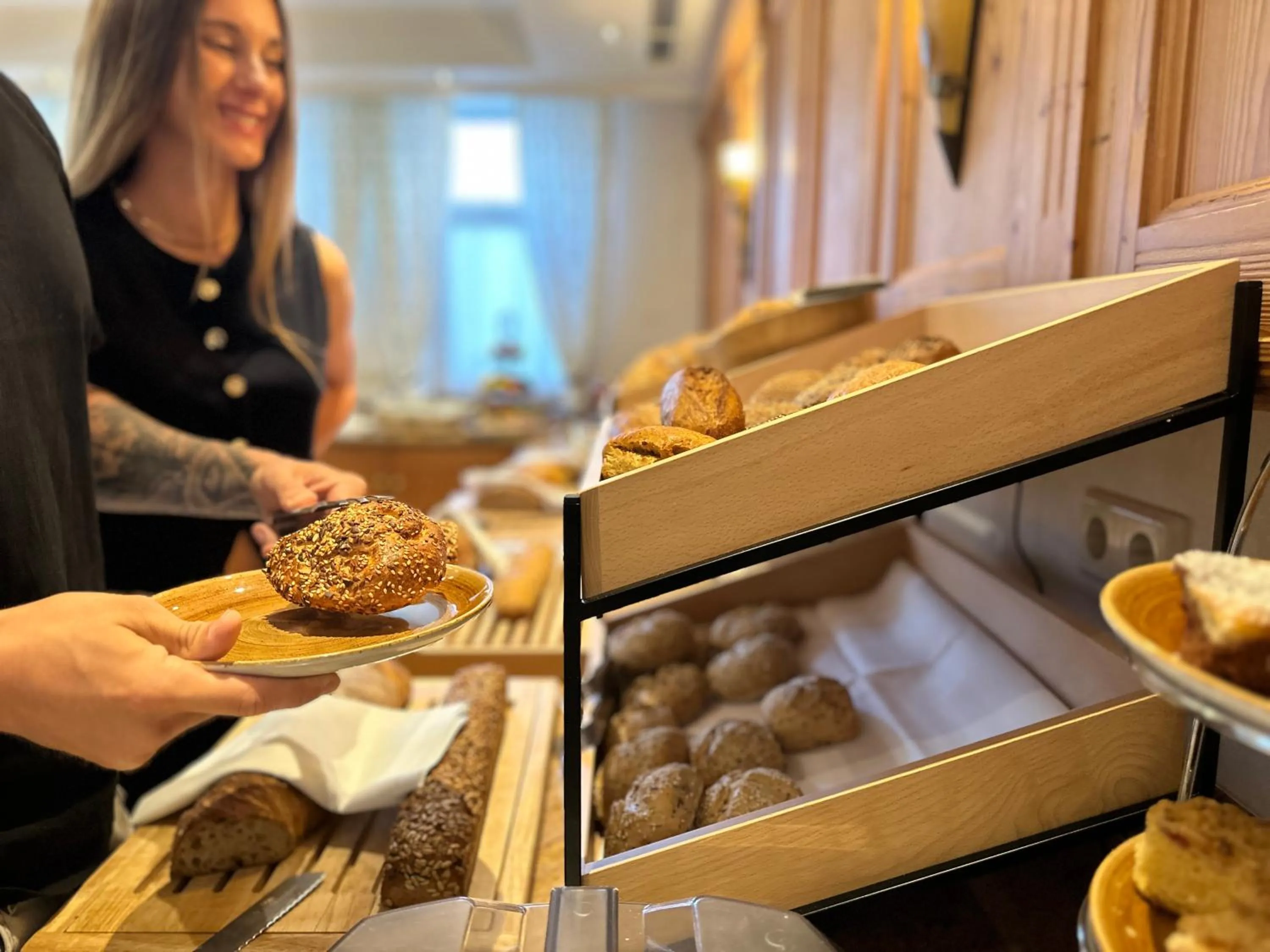 Breakfast in Hotel Stegerbräu