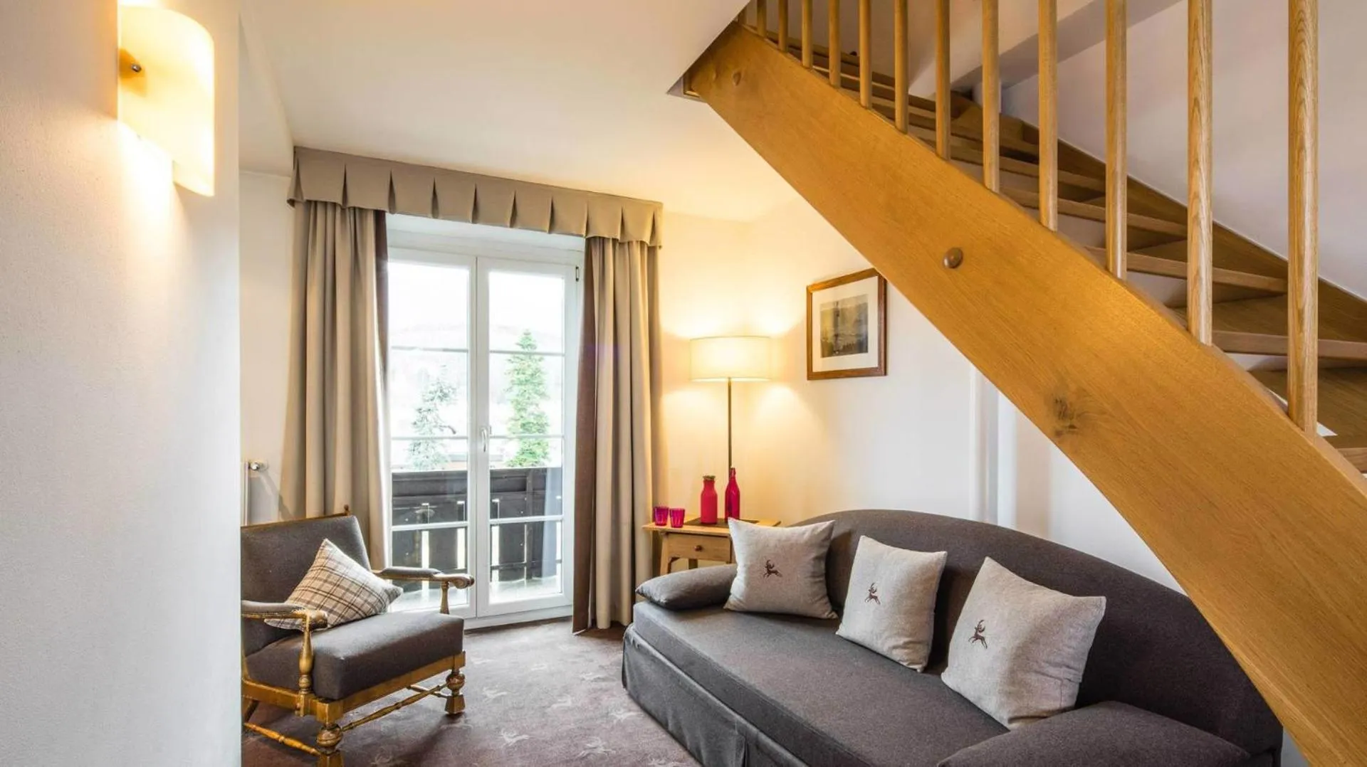 Living room in Hotel ANDER