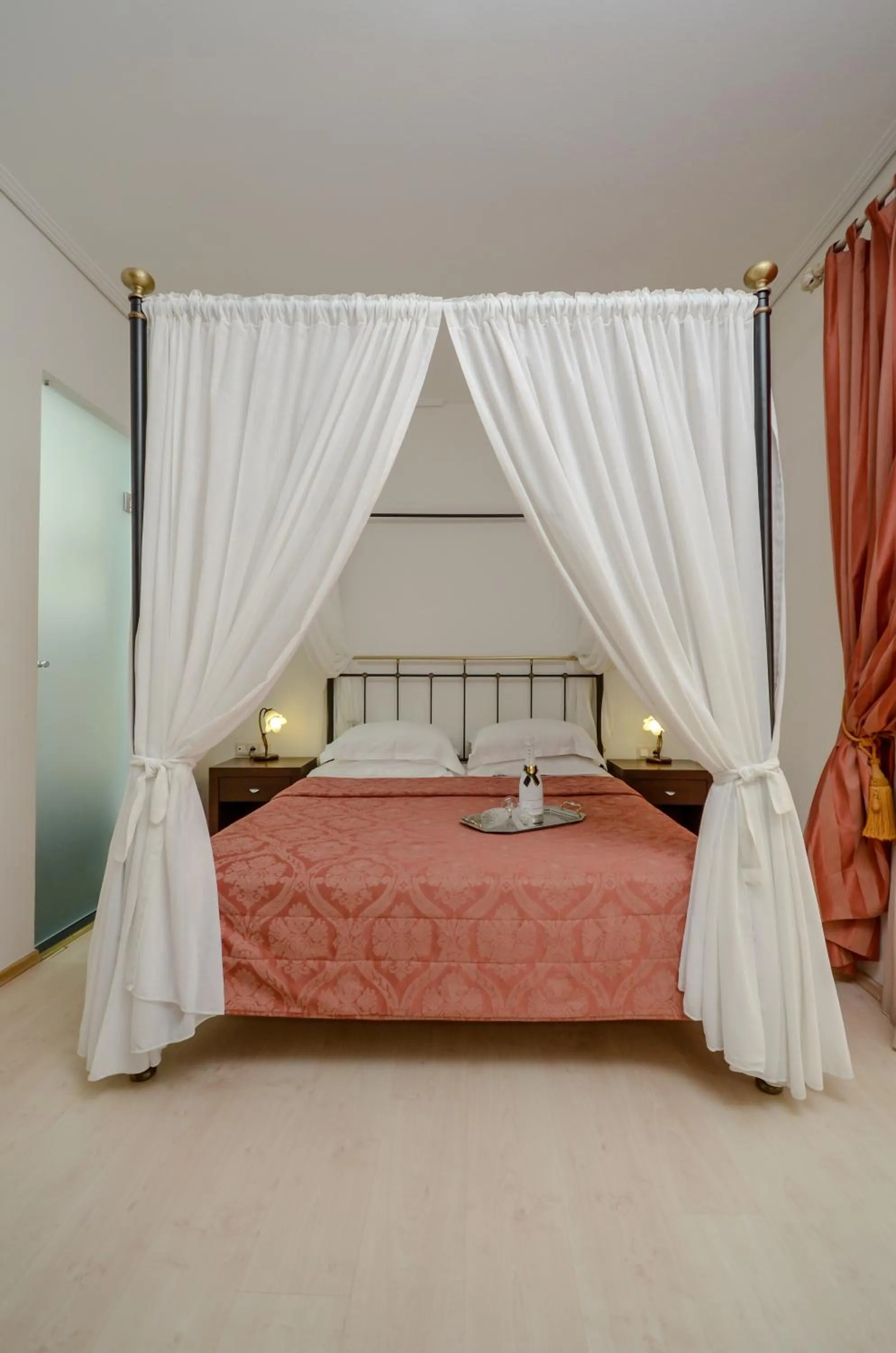 Bed in Aeolis Boutique Hotel