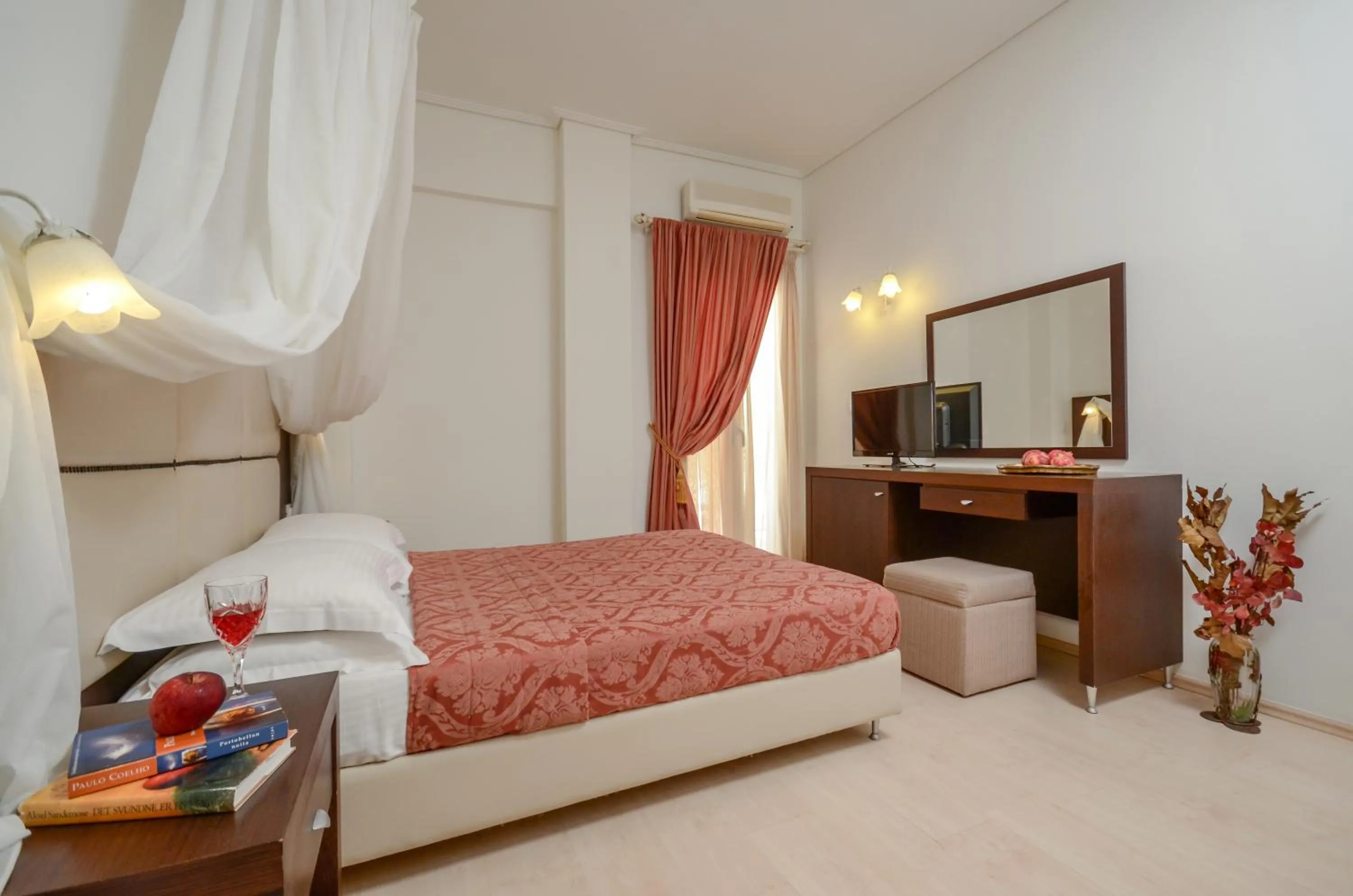Bed in Aeolis Boutique Hotel
