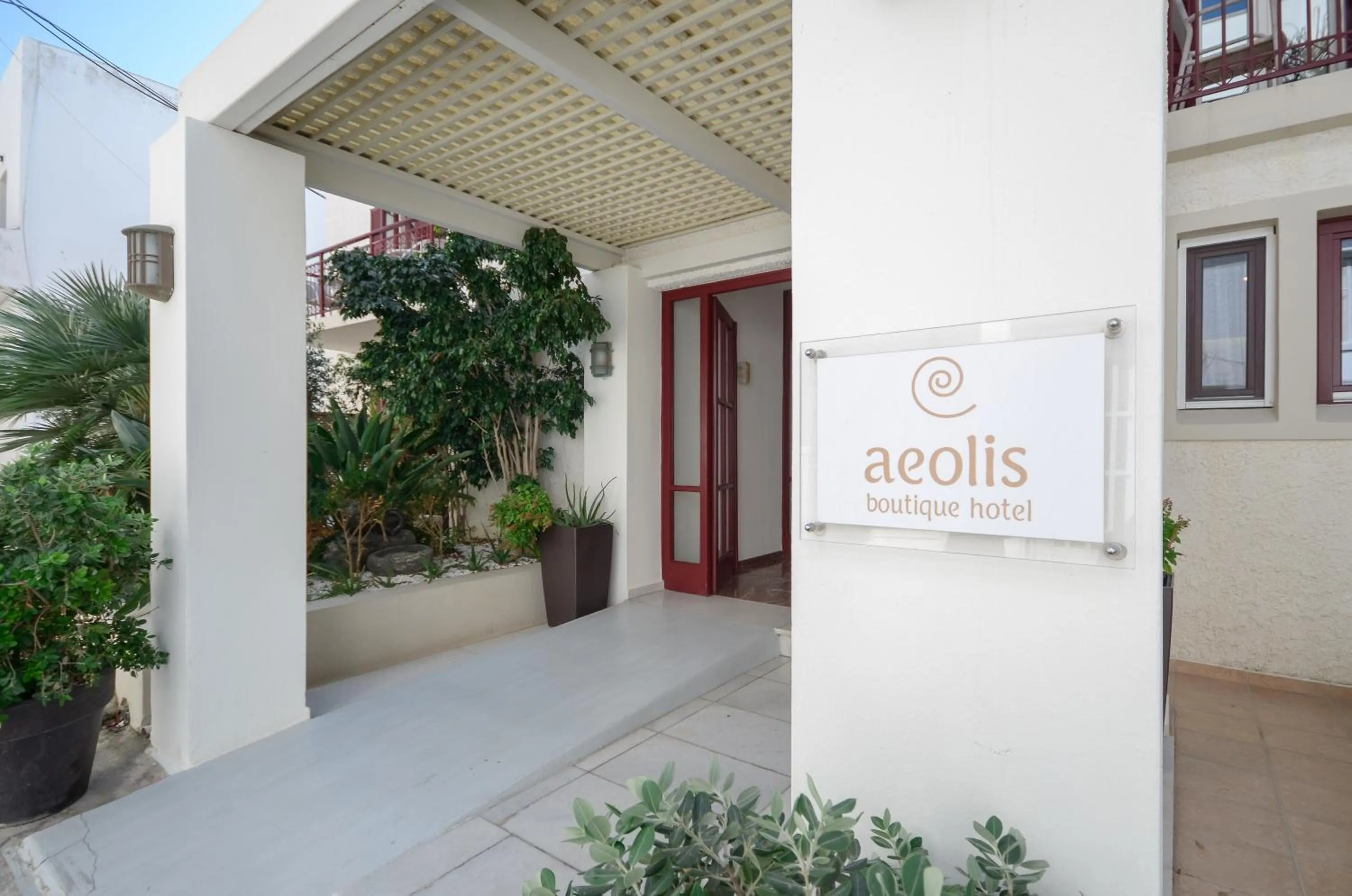 Property building in Aeolis Boutique Hotel