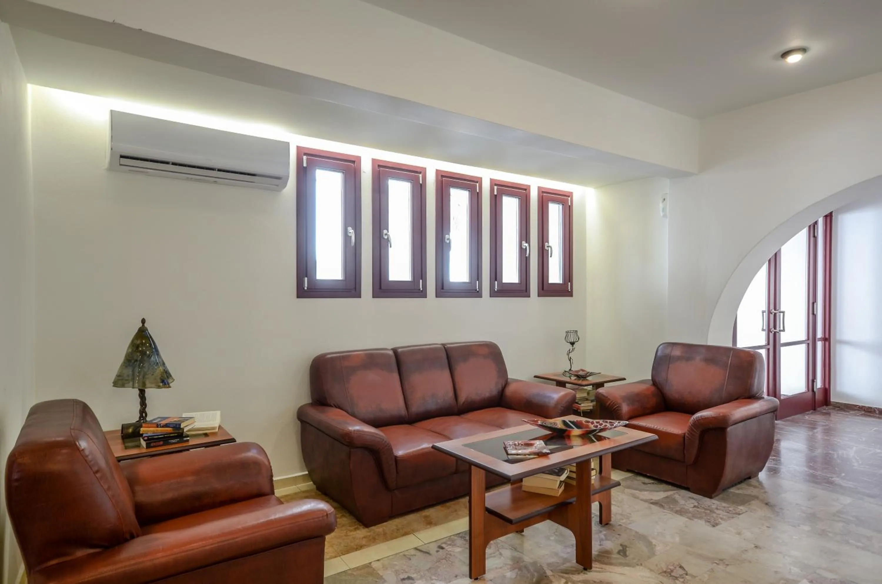 Living room in Aeolis Boutique Hotel