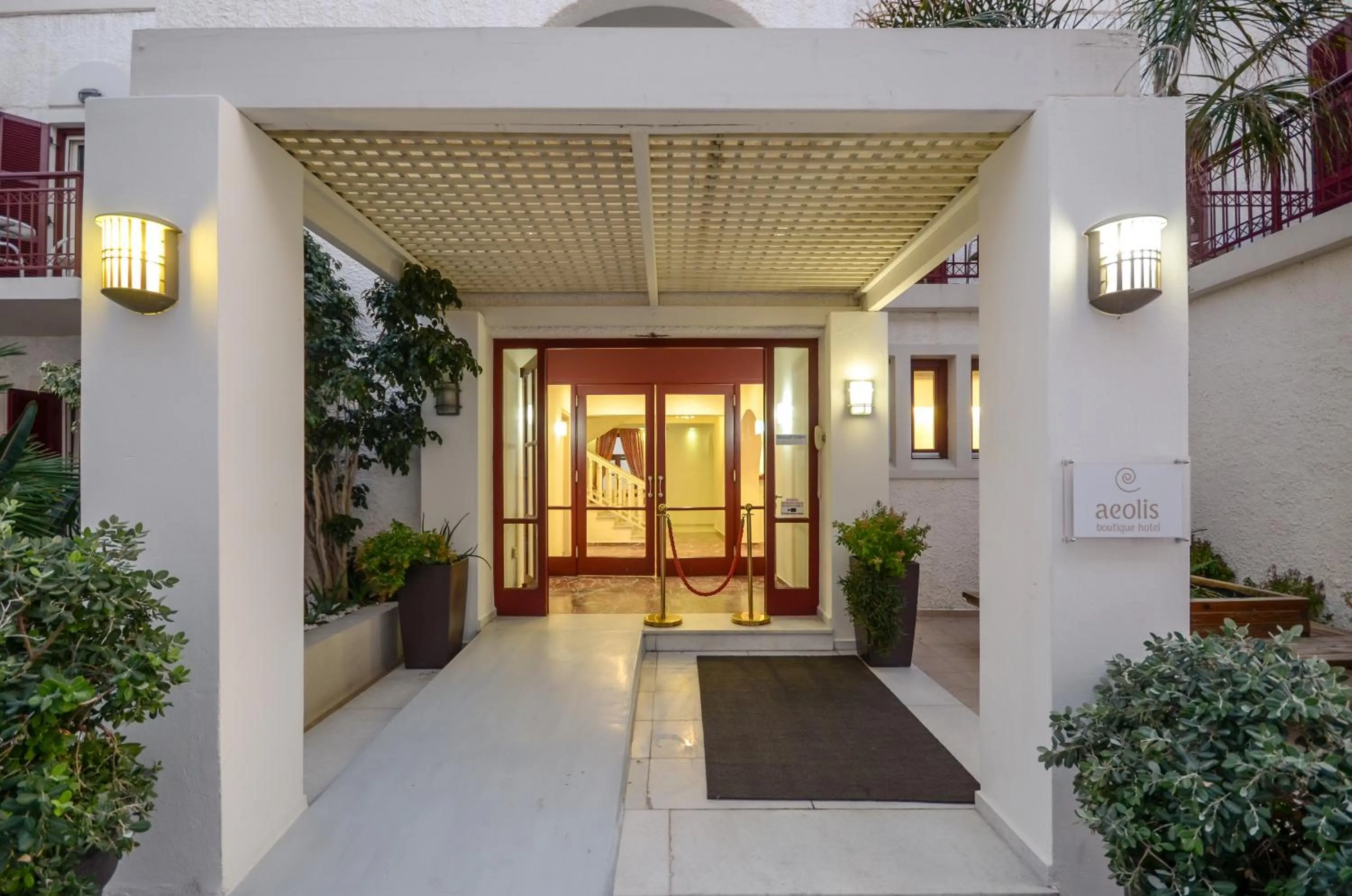 Property building in Aeolis Boutique Hotel