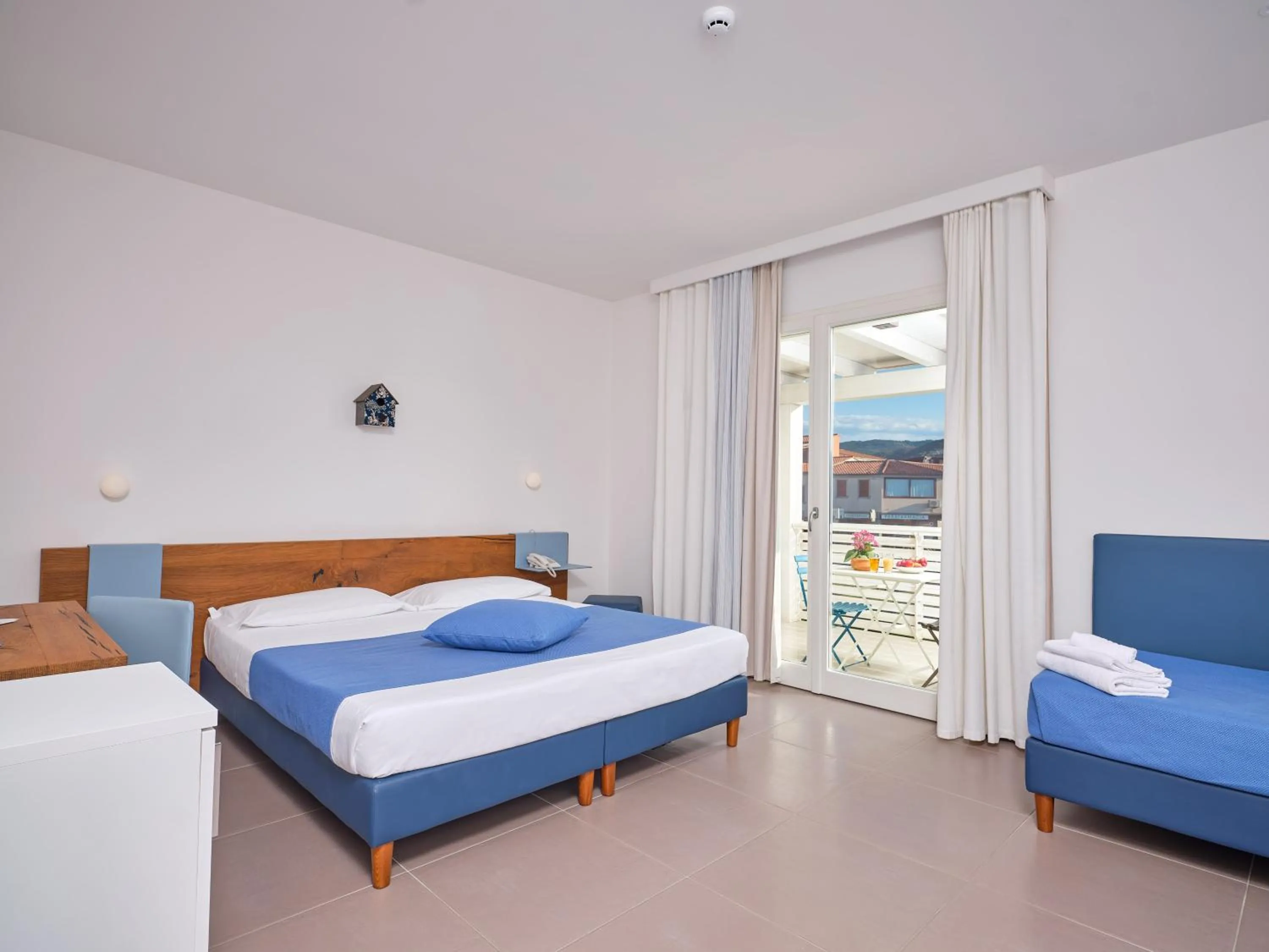 Bed in Felix Hotels - Hotel Residence Porto San Paolo