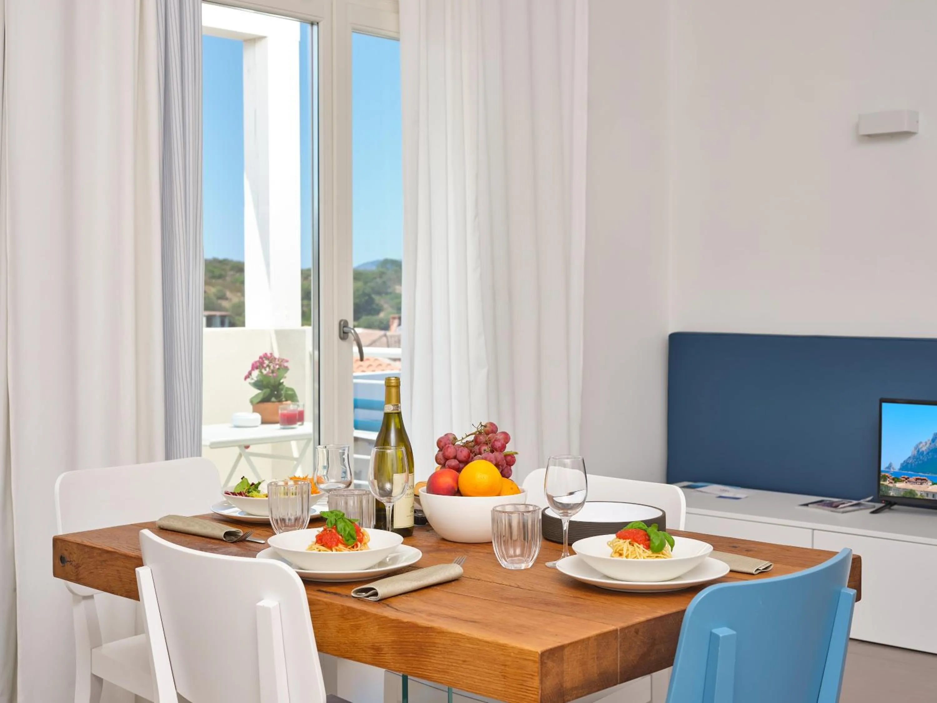 Balcony/Terrace in Felix Hotels - Hotel Residence Porto San Paolo