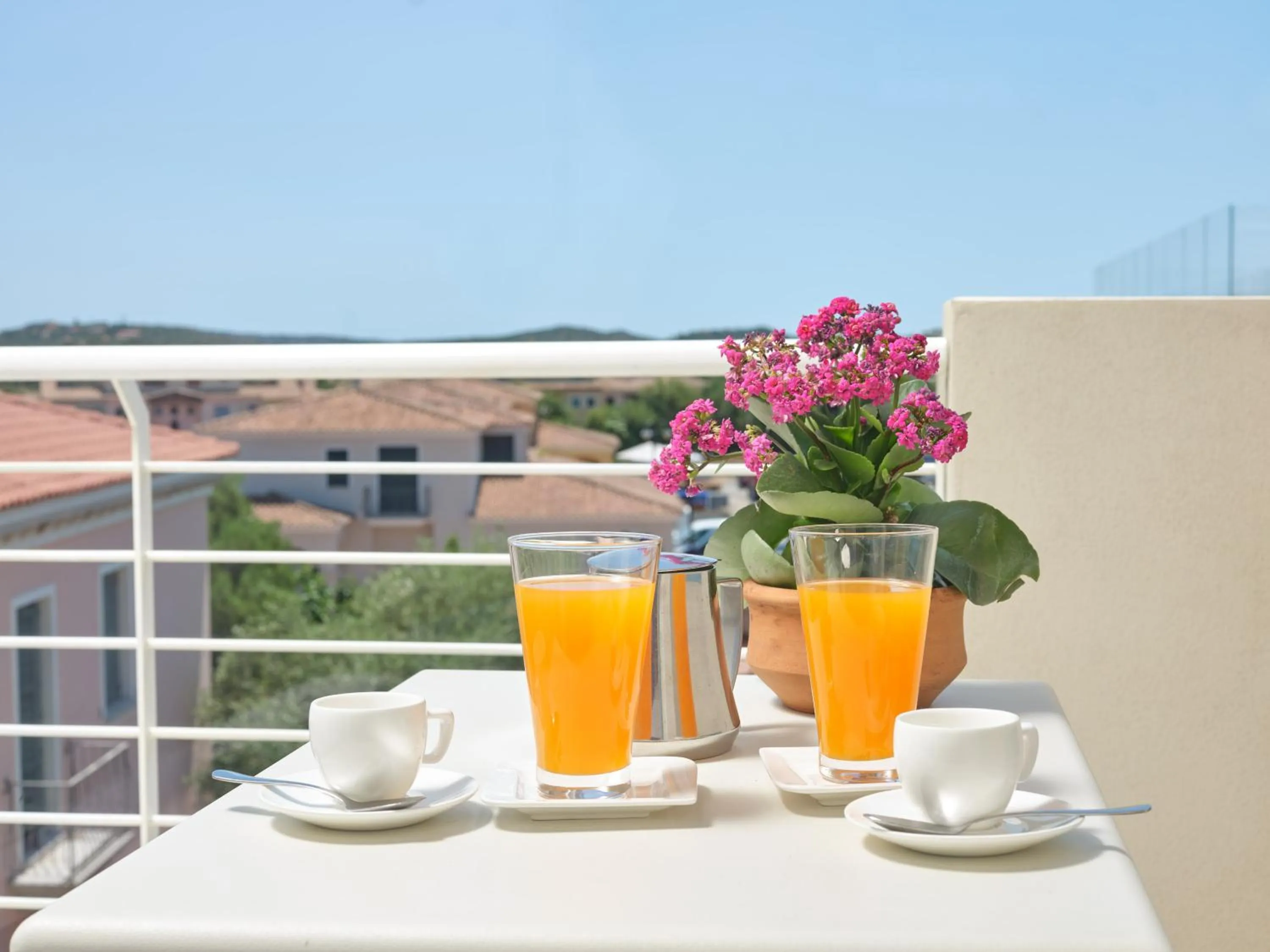 Balcony/Terrace in Felix Hotels - Hotel Residence Porto San Paolo