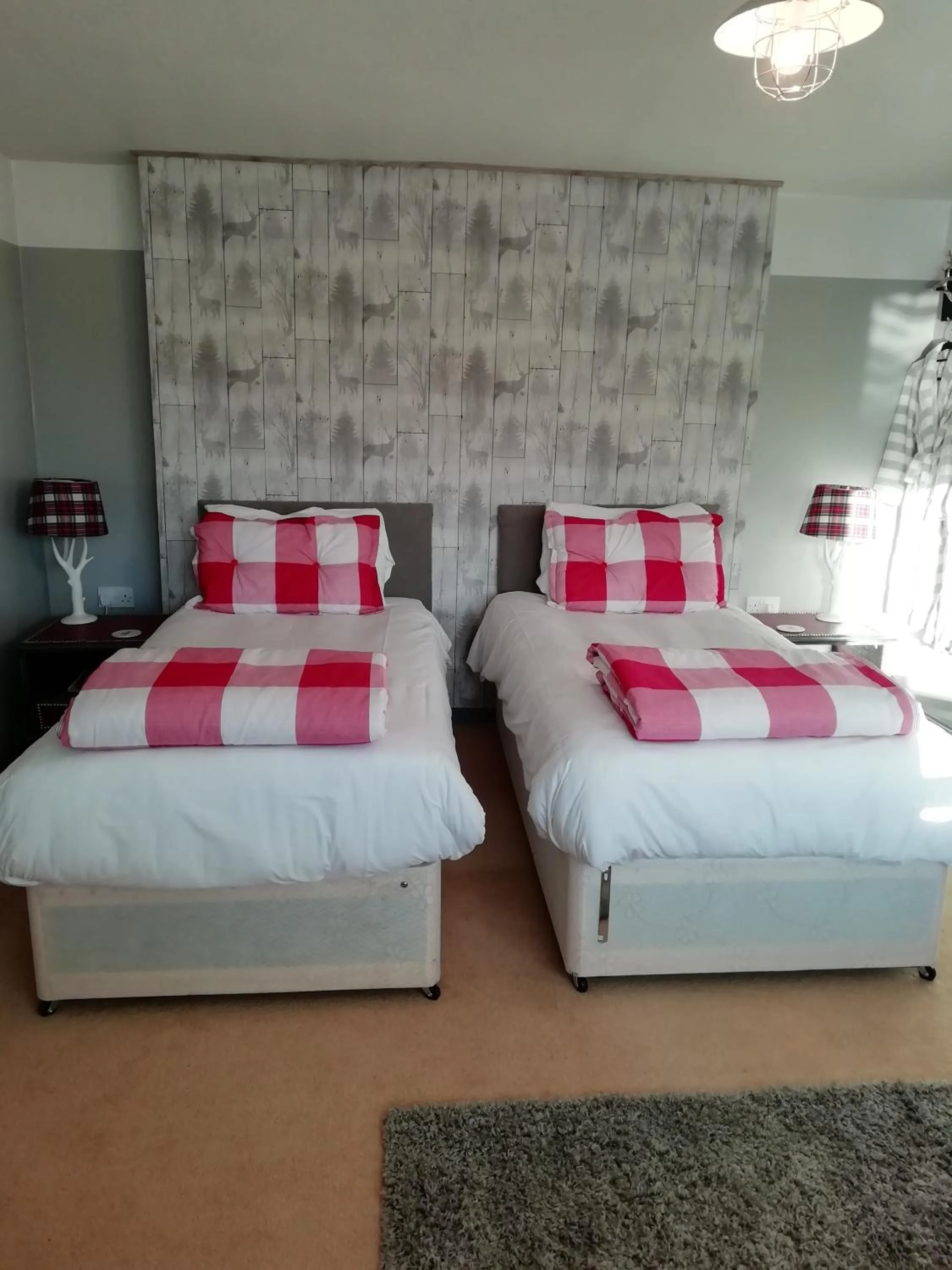 Bed in Argyle Guest House