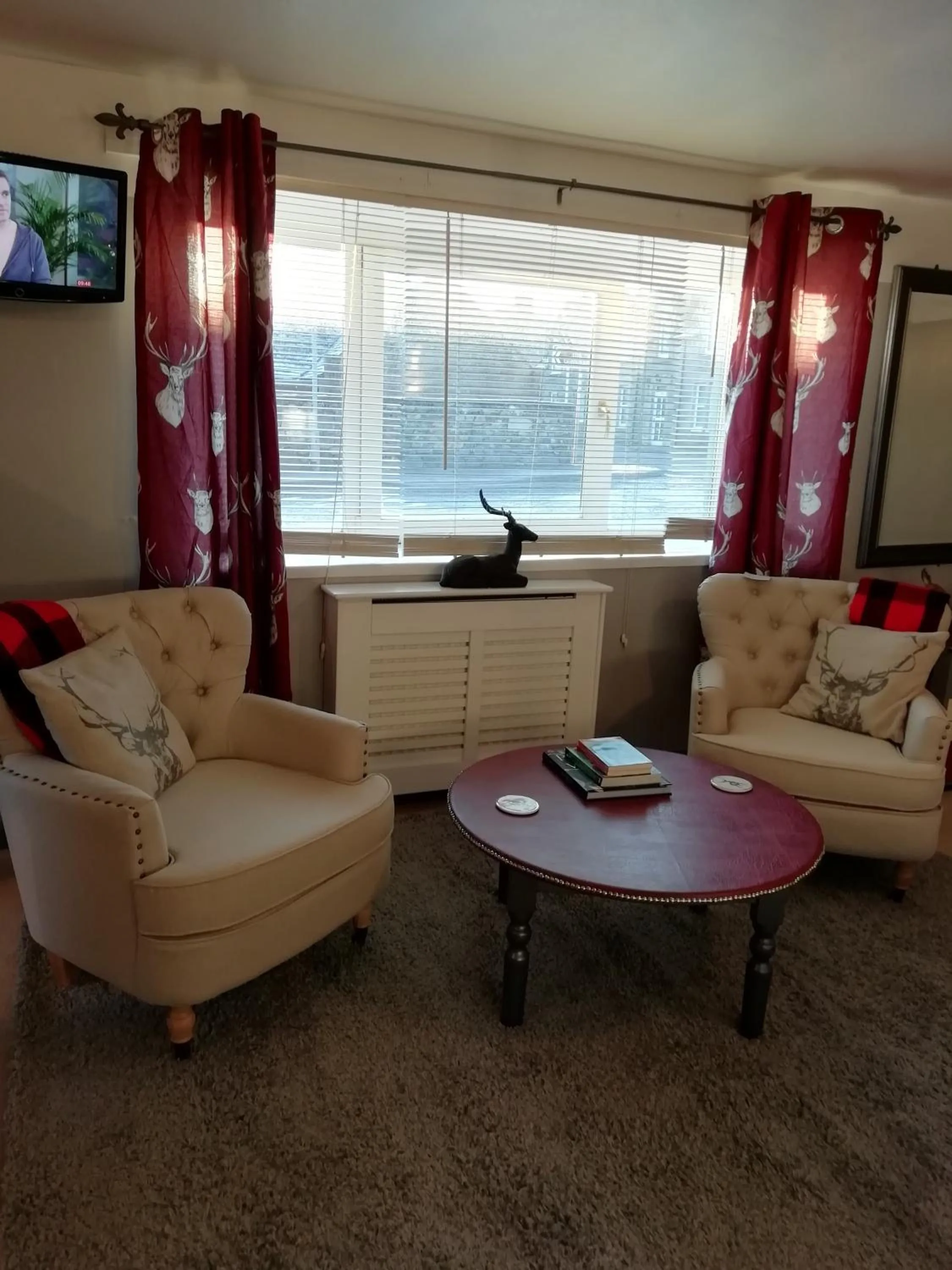 Living room in Argyle Guest House