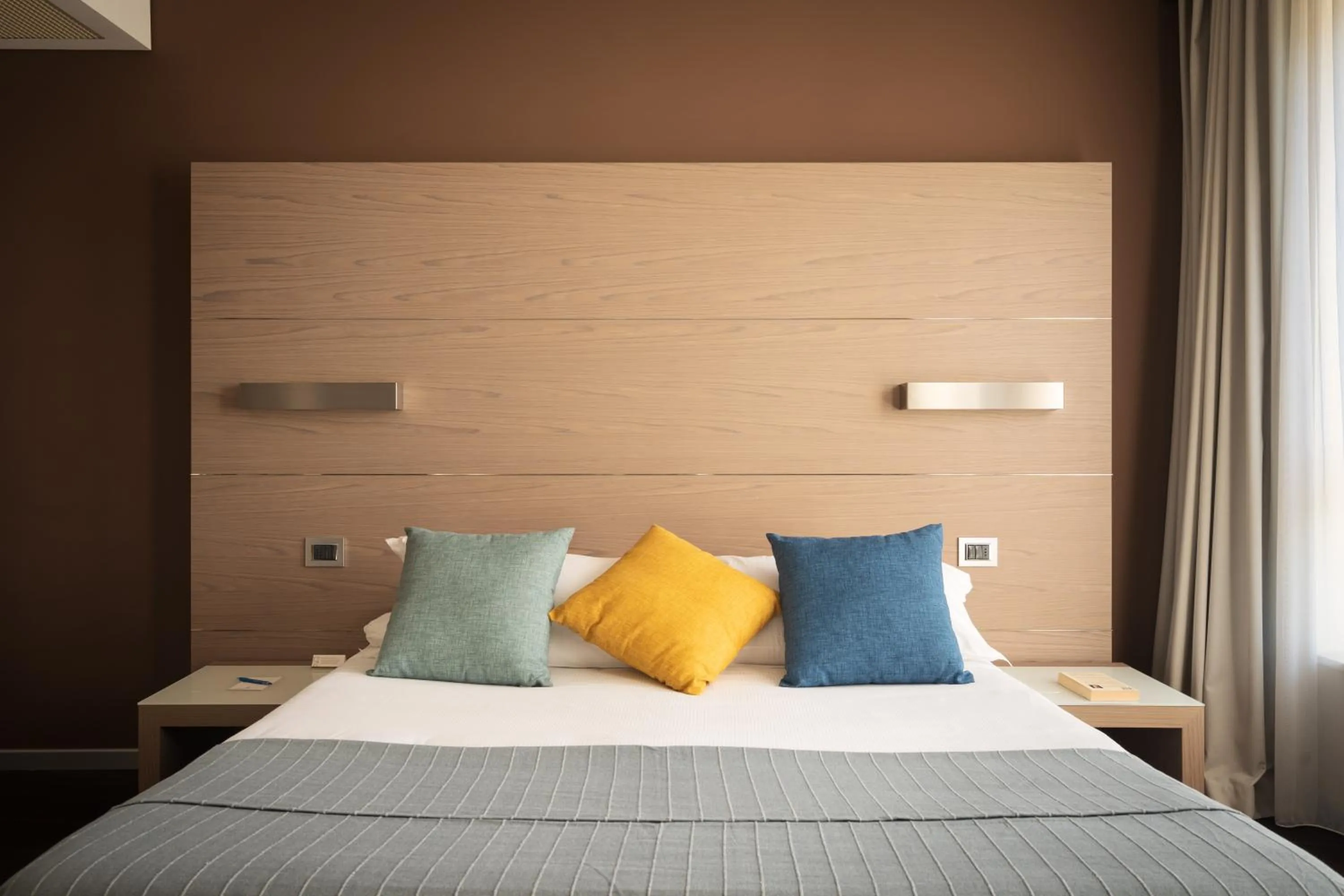 Bed in Hotel Federico II