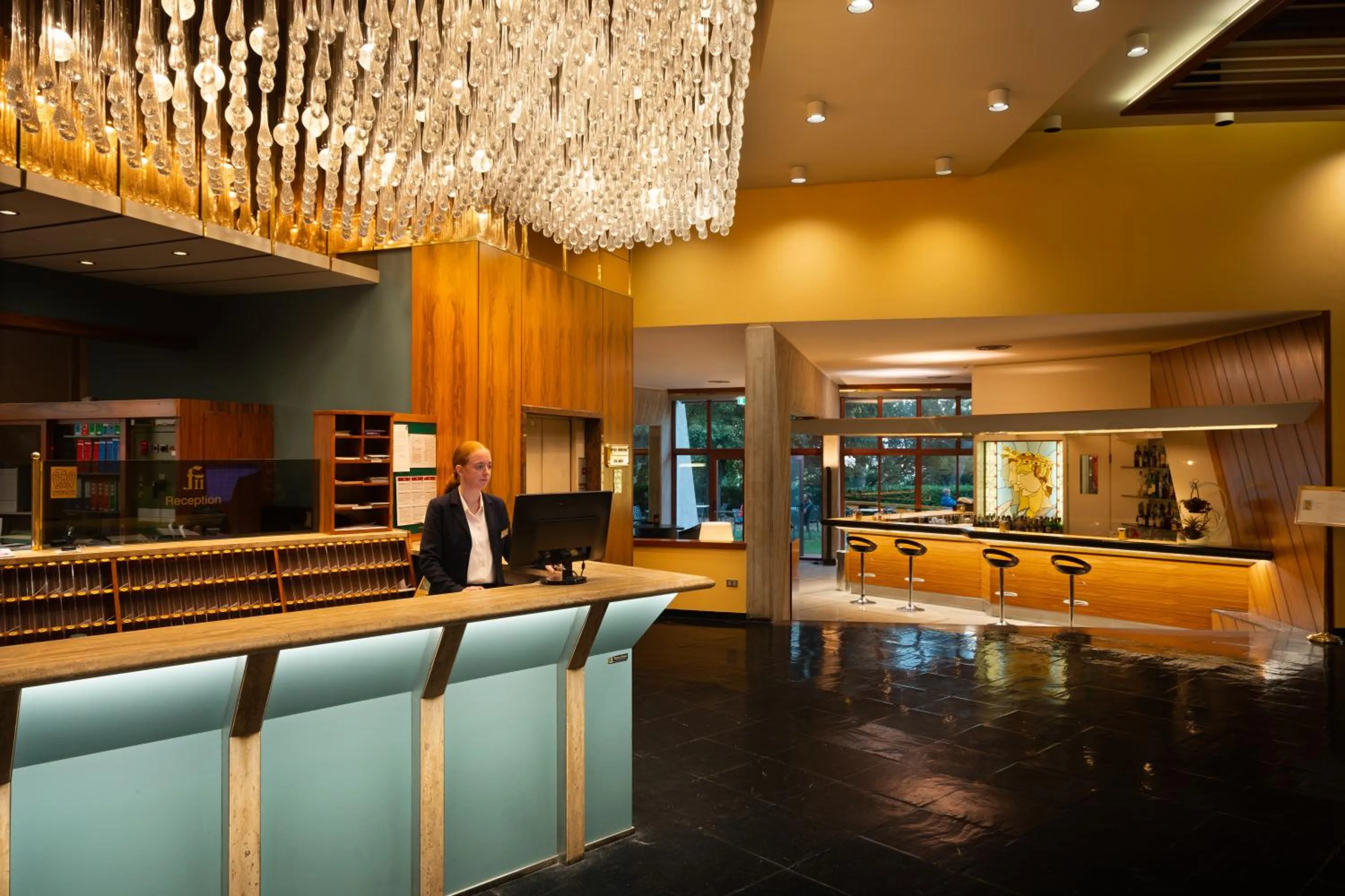 Lobby or reception in Hotel Federico II