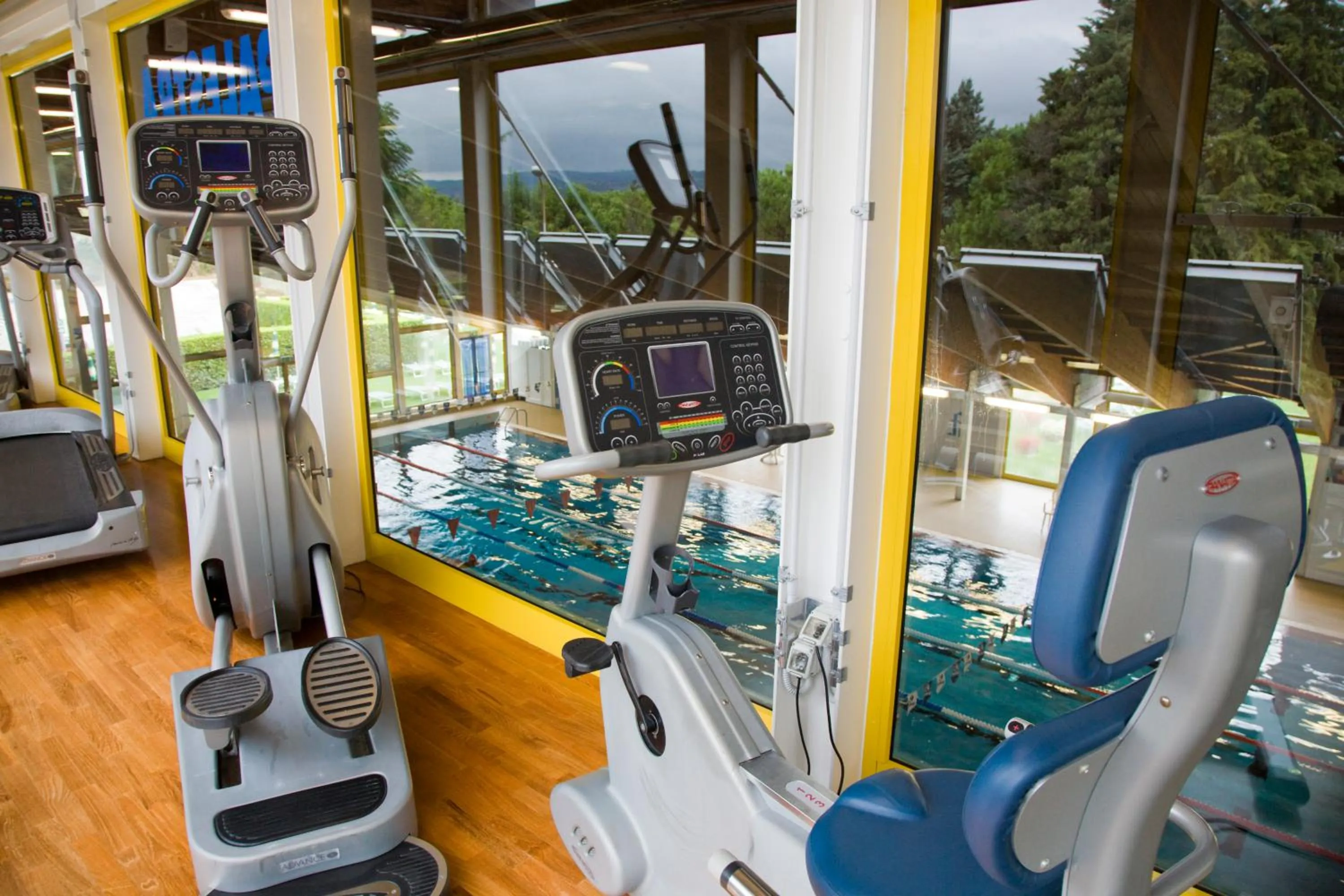 Fitness centre/facilities in Hotel Federico II