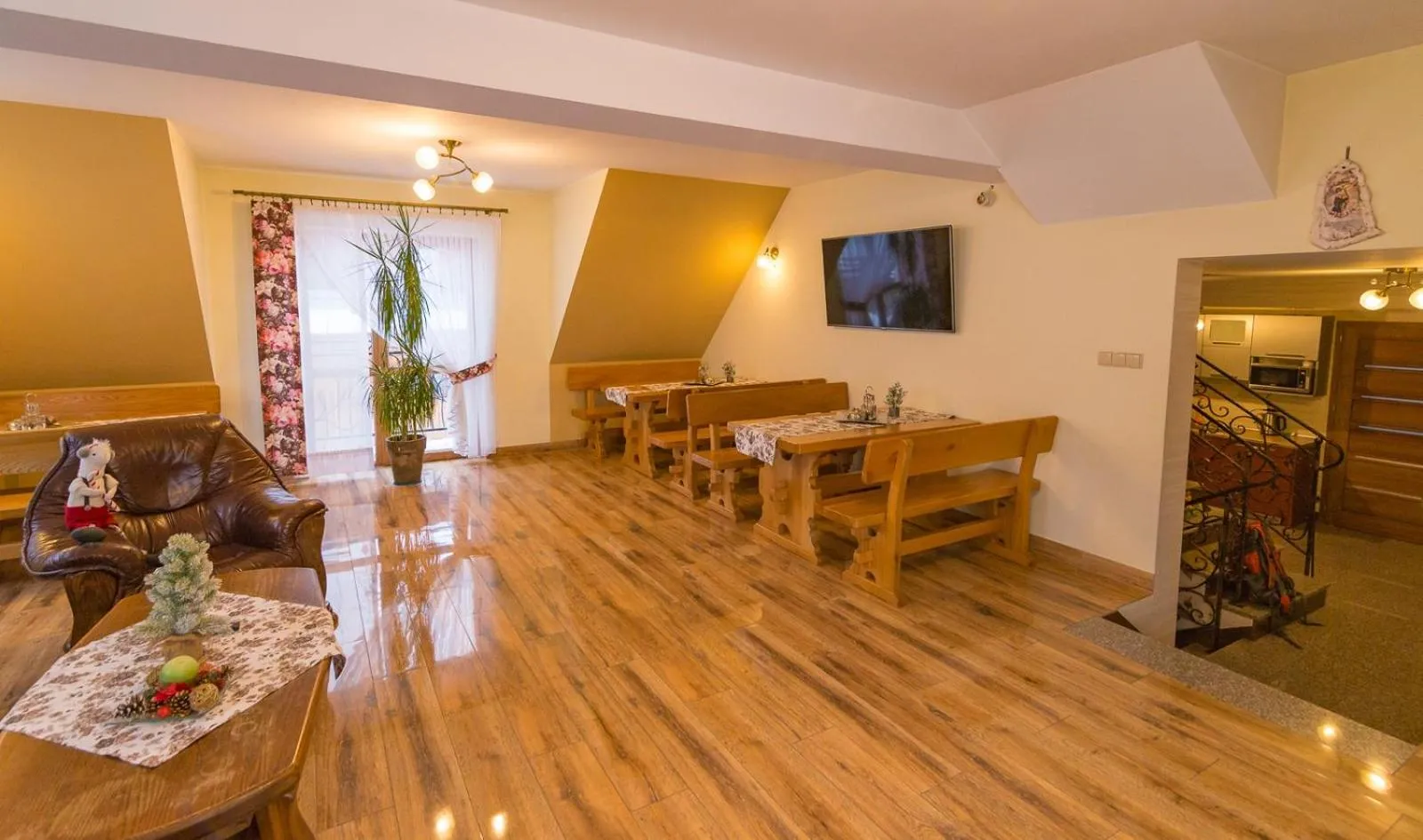 Dining area in Willa na Brzyzku