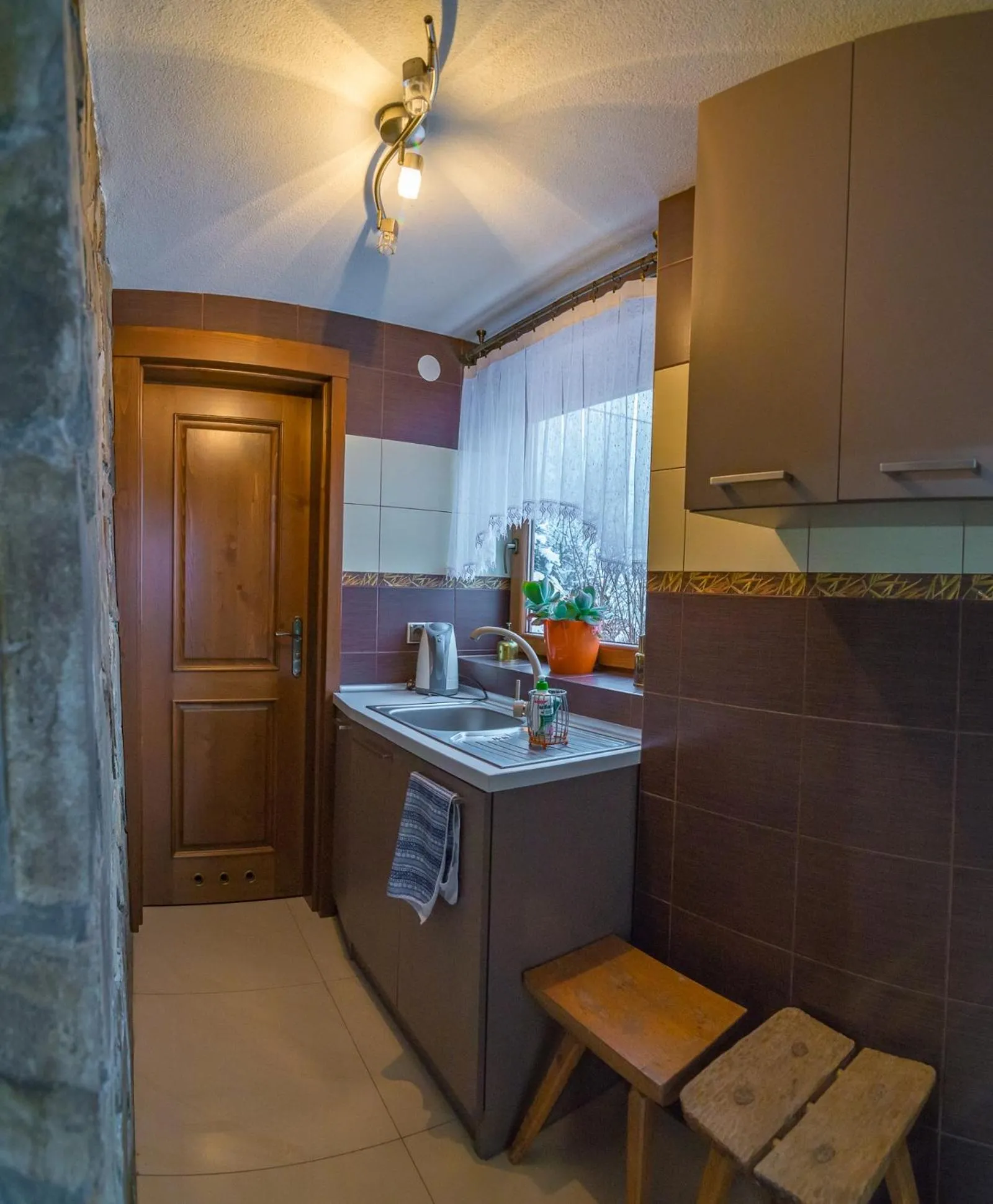 Communal kitchen in Willa na Brzyzku