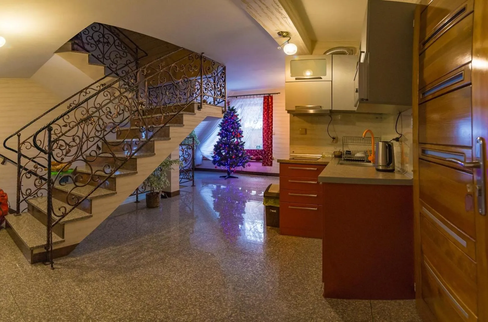Communal kitchen in Willa na Brzyzku