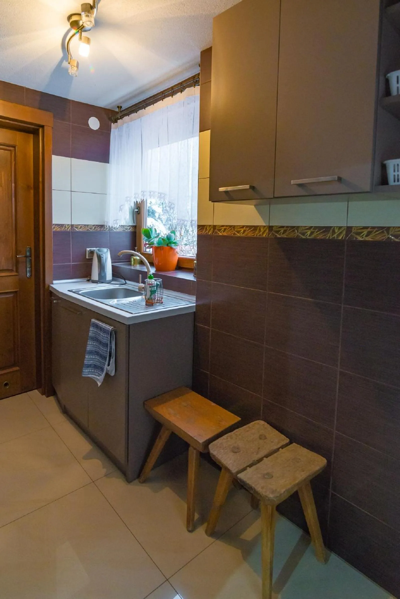 Communal kitchen in Willa na Brzyzku