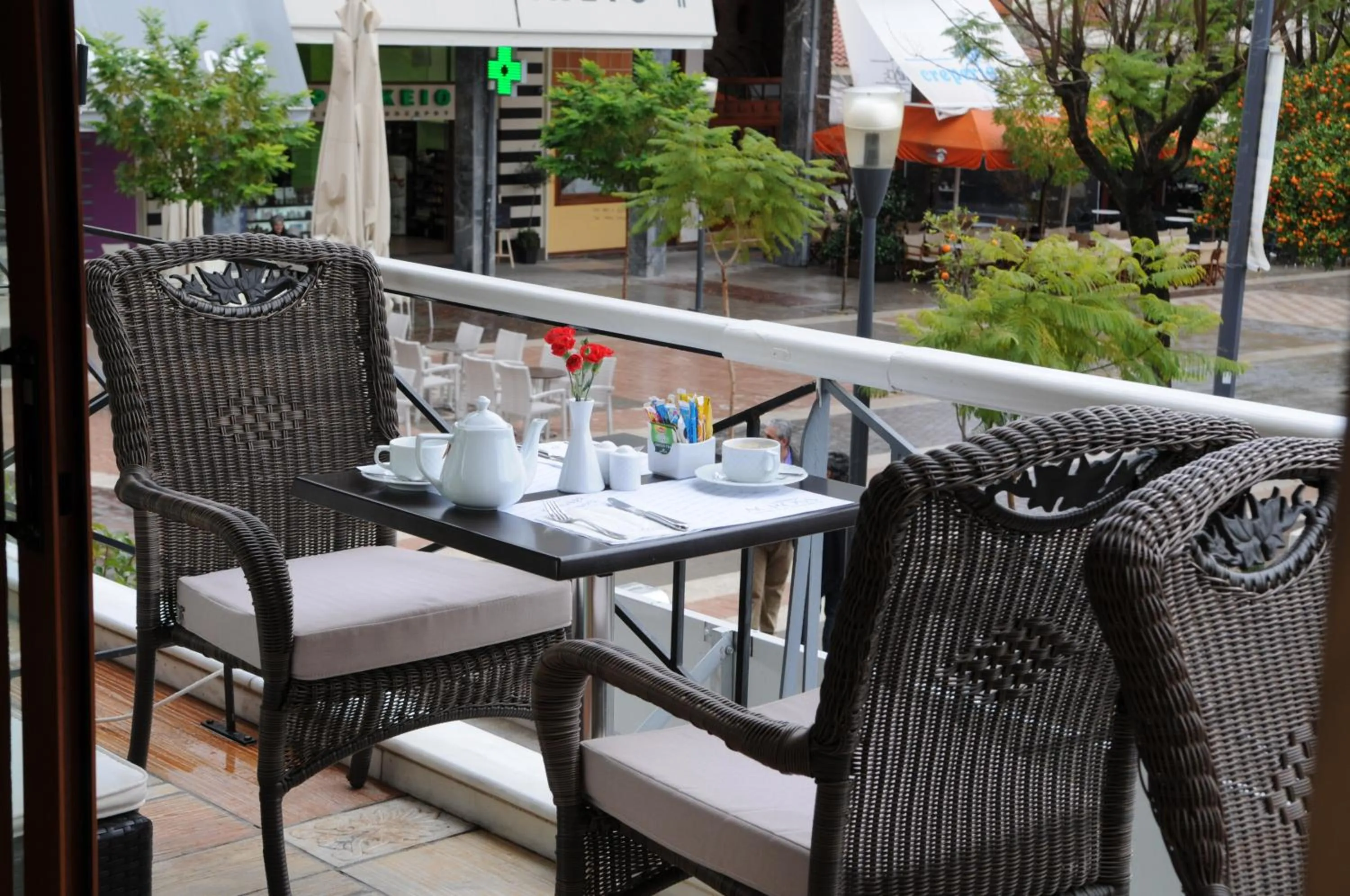 Patio in Leto Boutique Hotel Agrinio