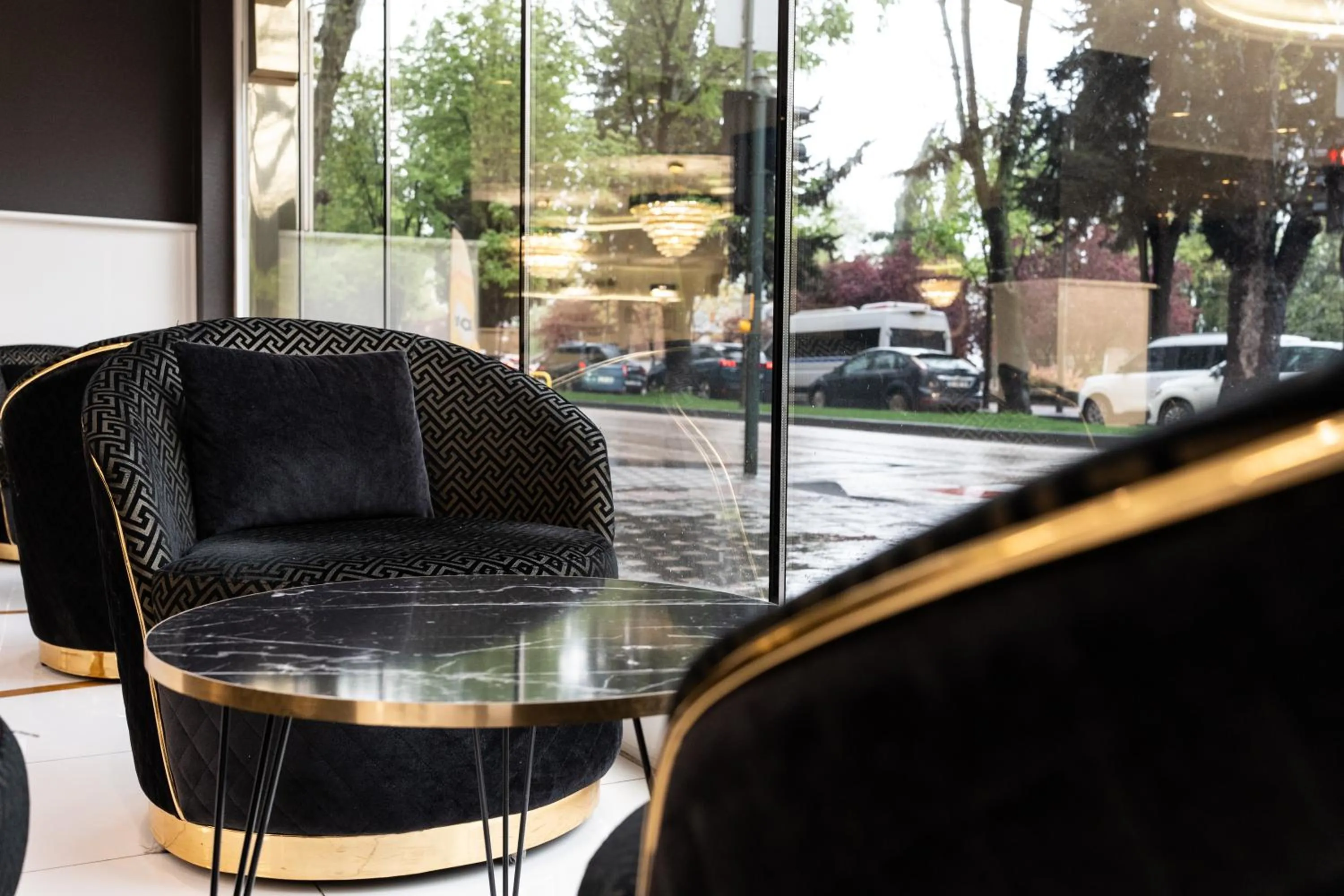 Lobby or reception in Golden Pars Hotel