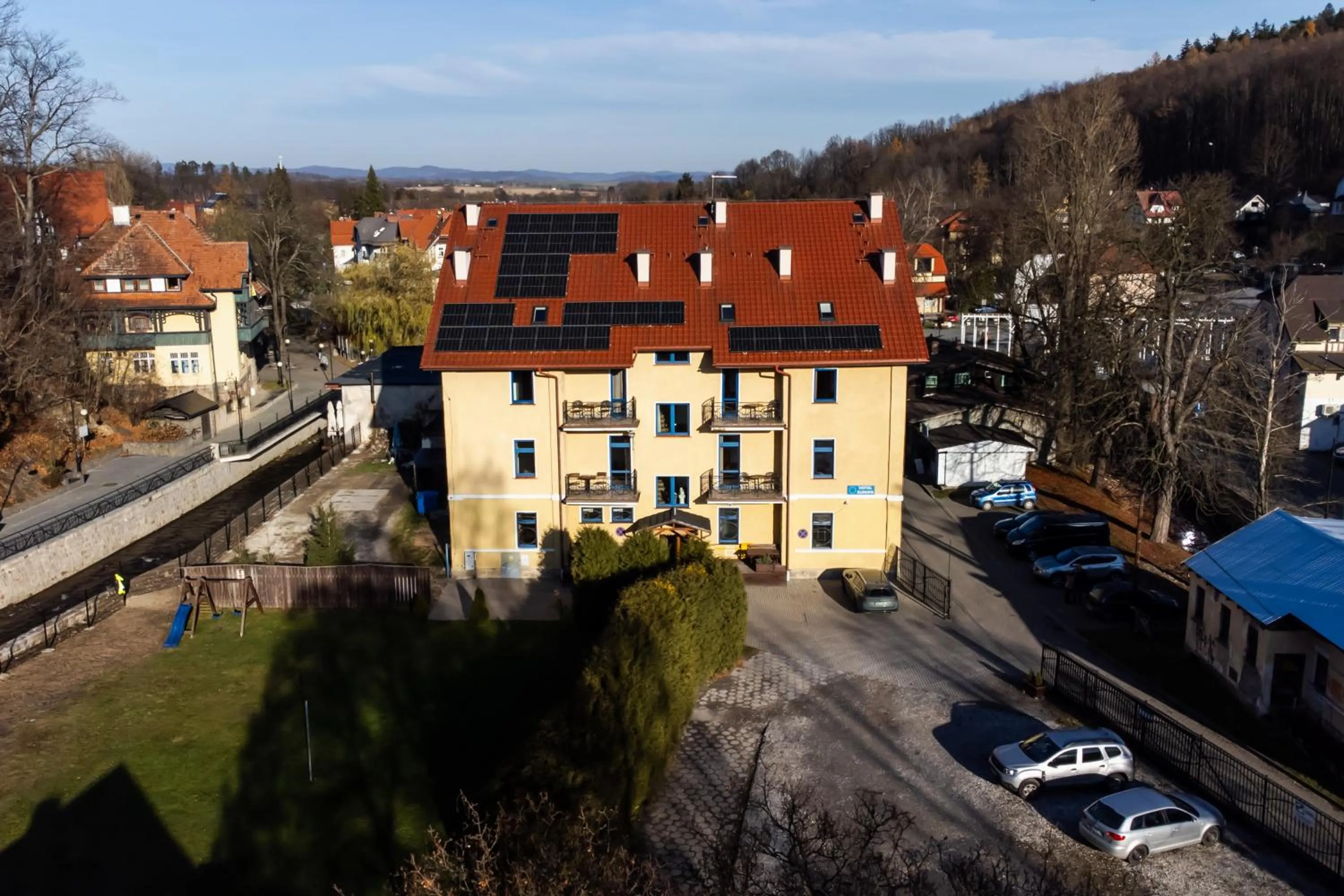 Property building in Hotel Europa