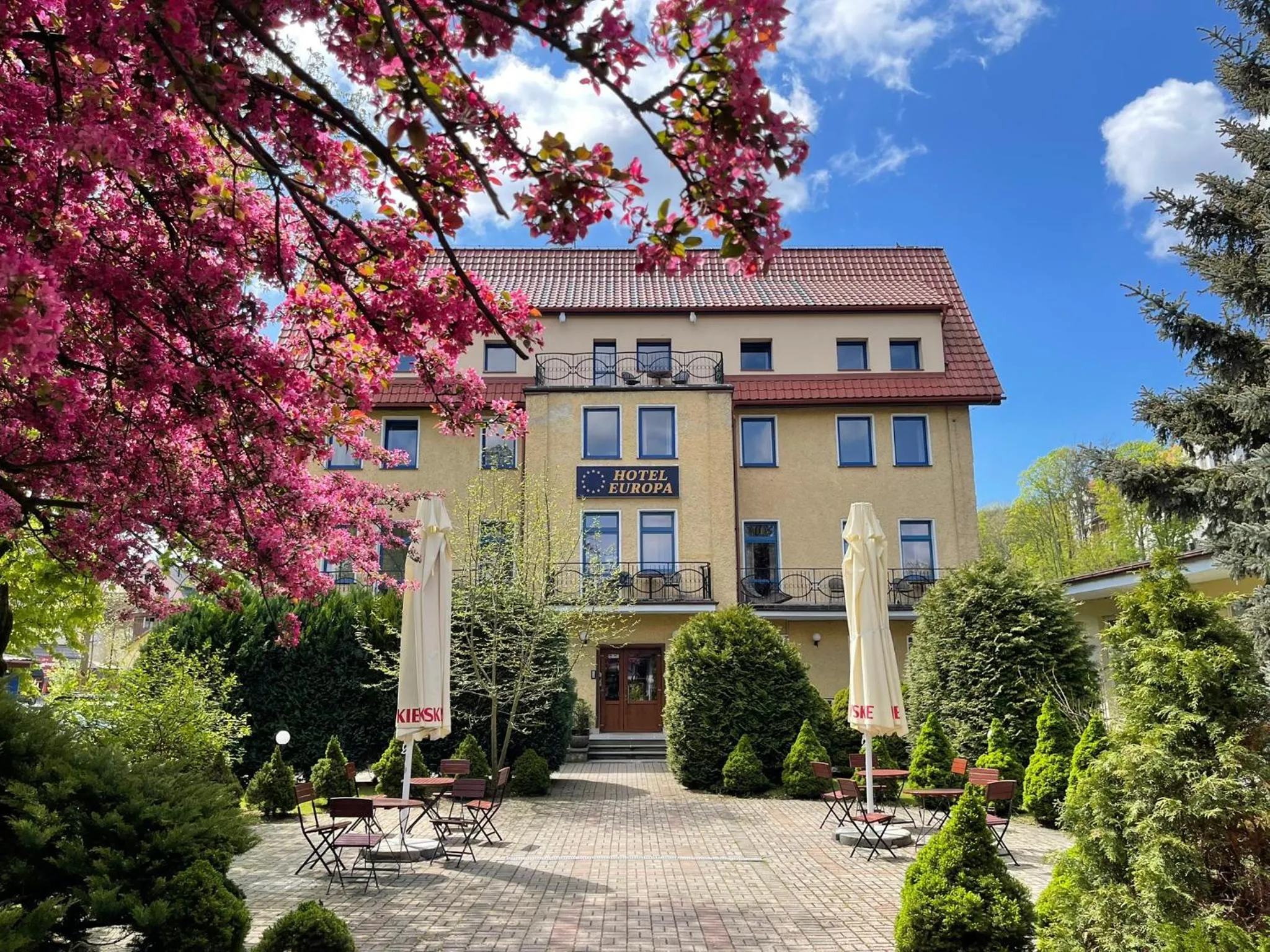 Property building in Hotel Europa