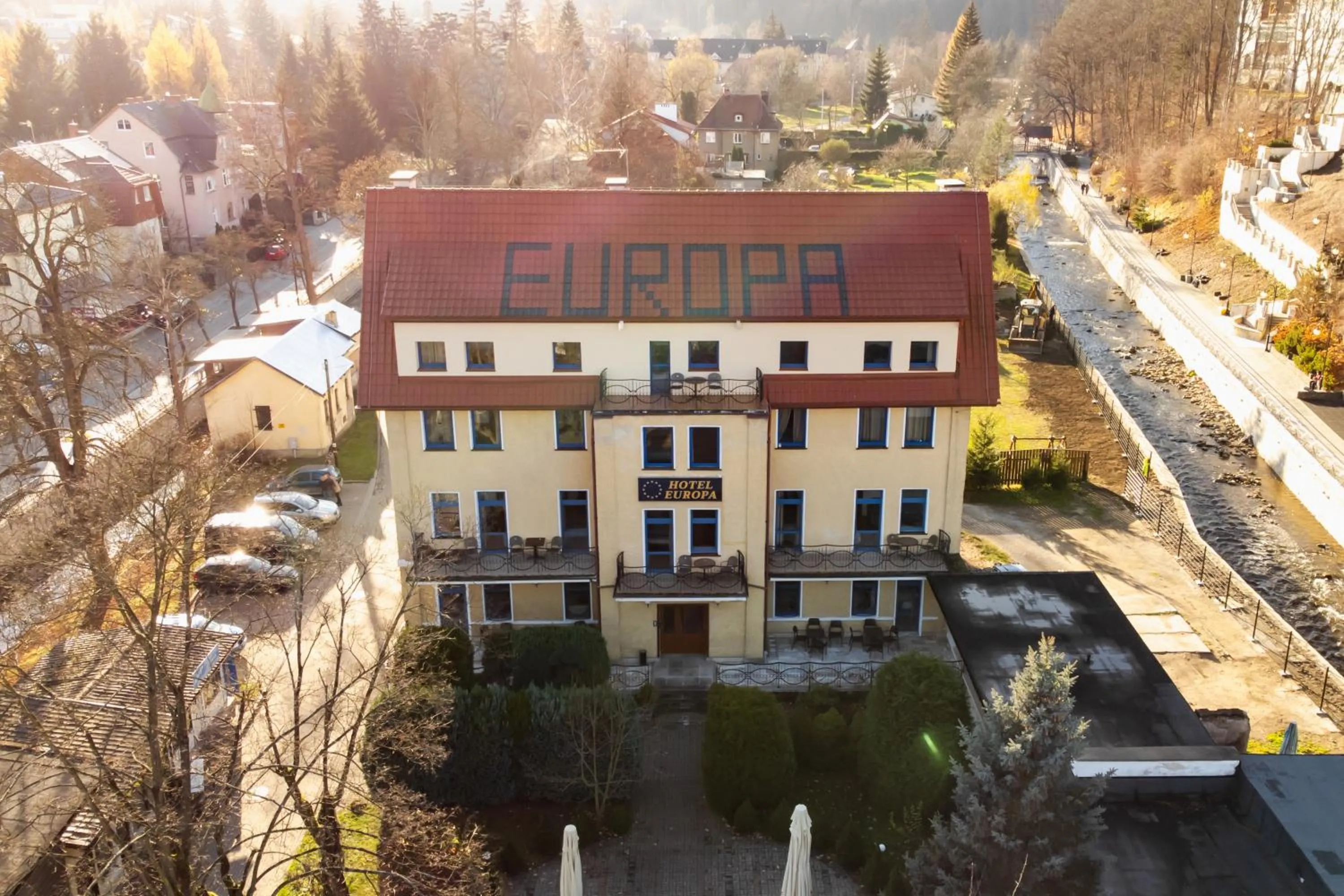 Property building in Hotel Europa