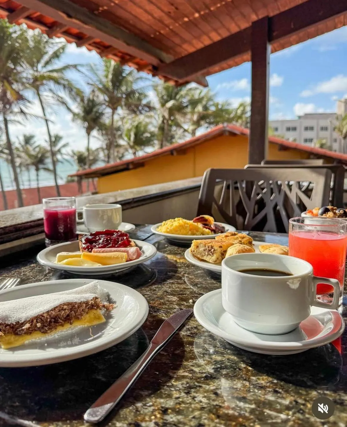 Breakfast in Hotel Marsol Beach Resort