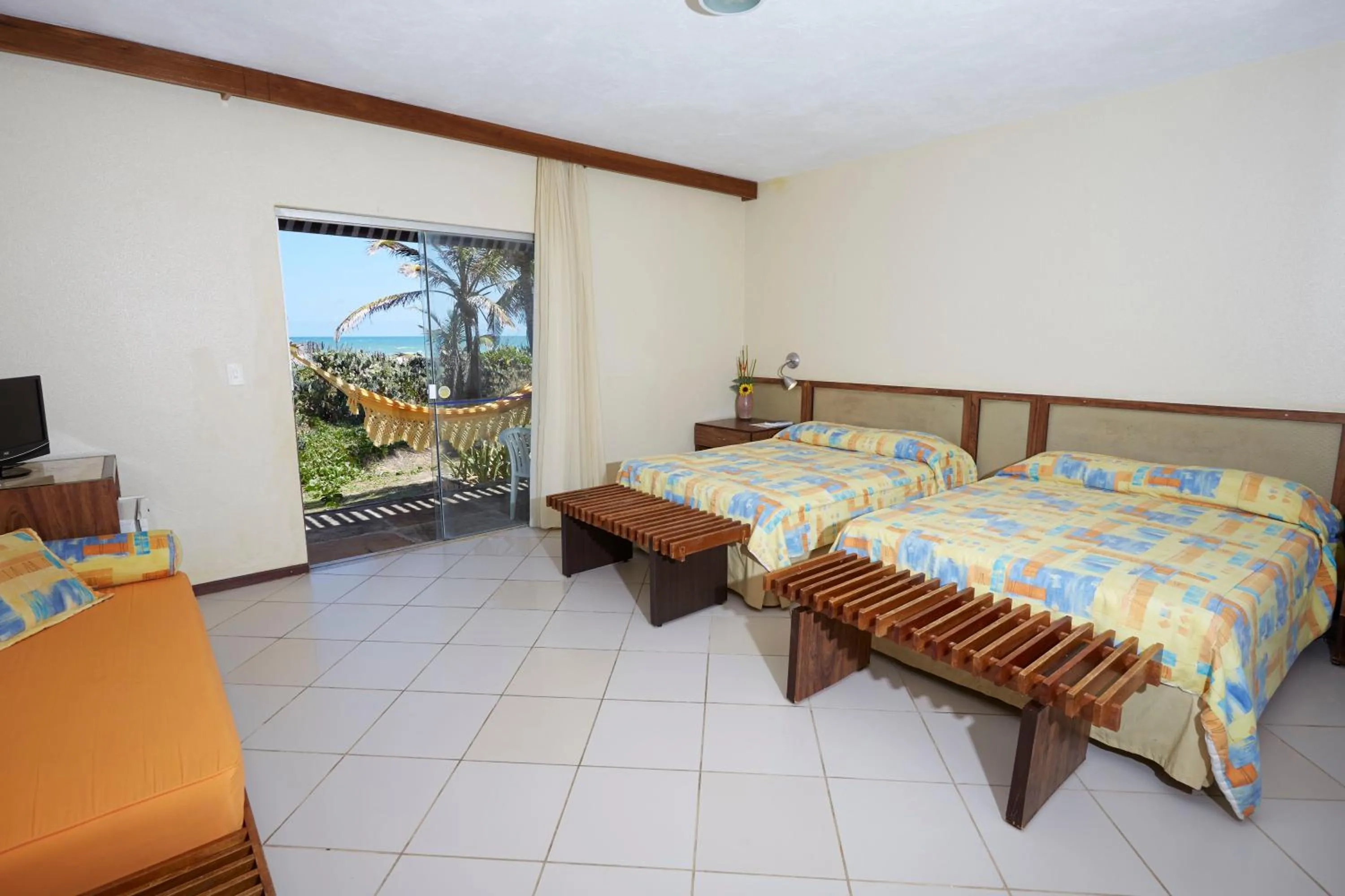 Bed in Hotel Marsol Beach Resort