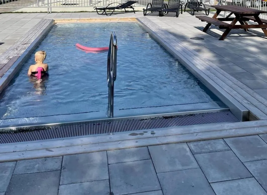 Swimming pool in Snäck Annex